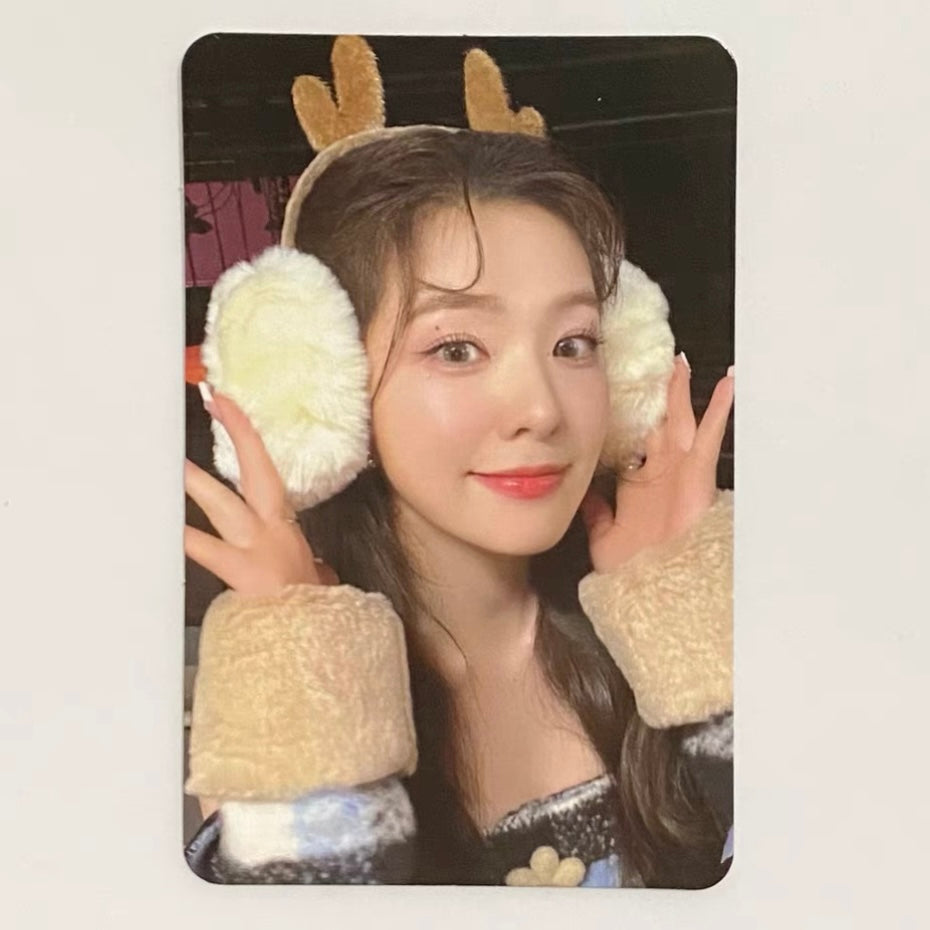 IRENE (RED VELVET) - 2022 PINK CHRISTMAS TRADING CARD PHOTOCARD