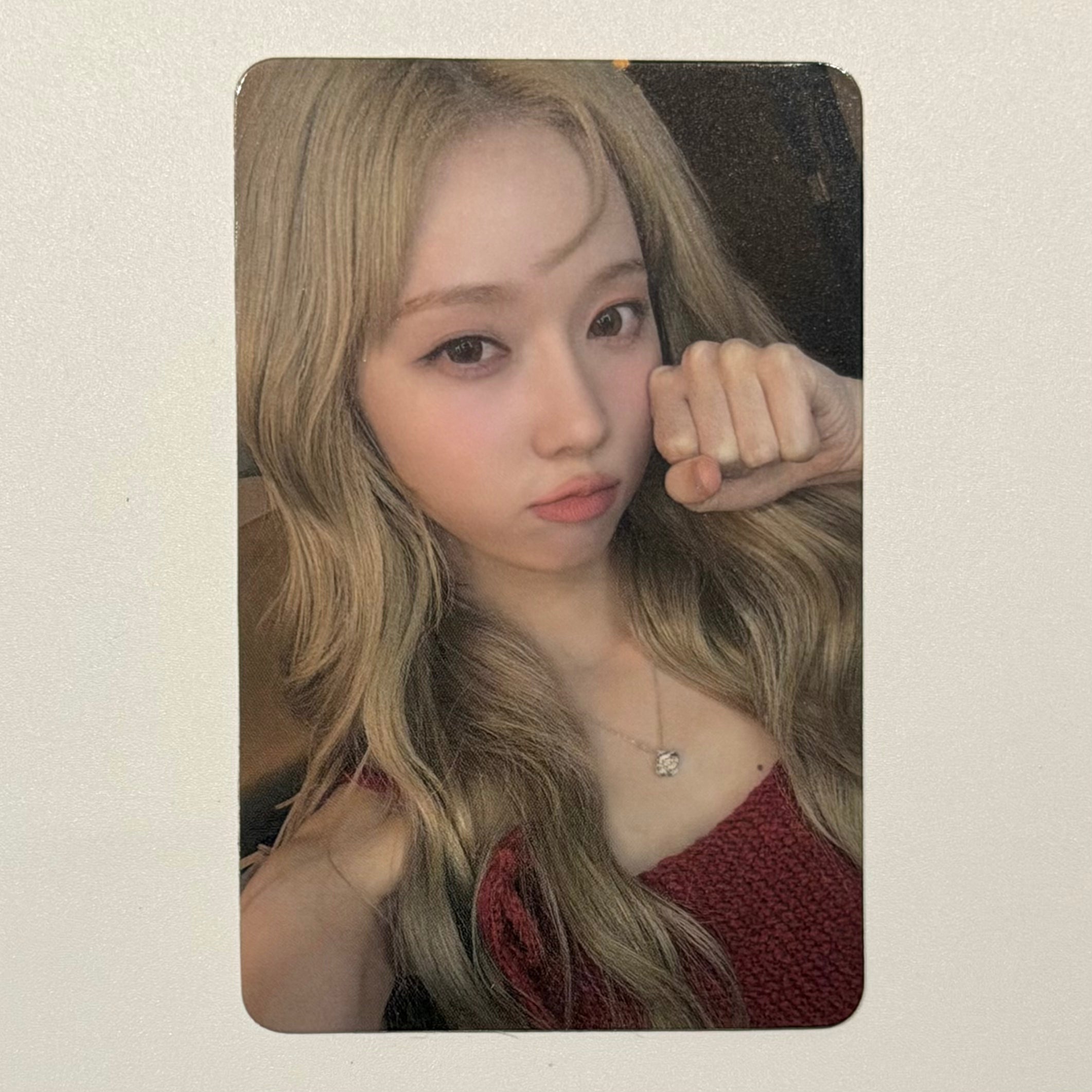 WINTER (AESPA) - ARMAGEDDON FANTOPIA HONG KONG FANSIGN POB PHOTOCARD
