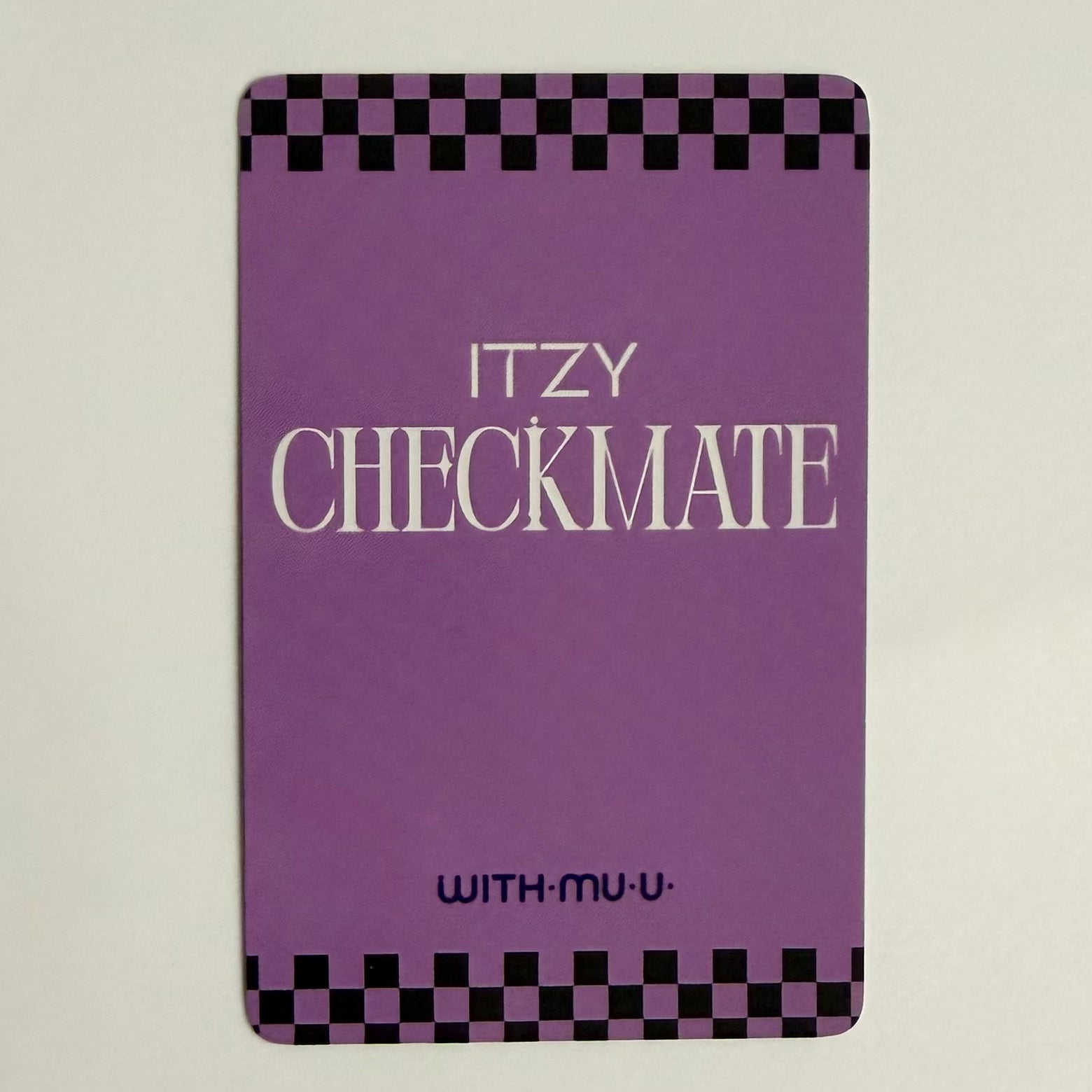 LIA (ITZY) - CHECKMATE WITHMUU POB PHOTOCARD