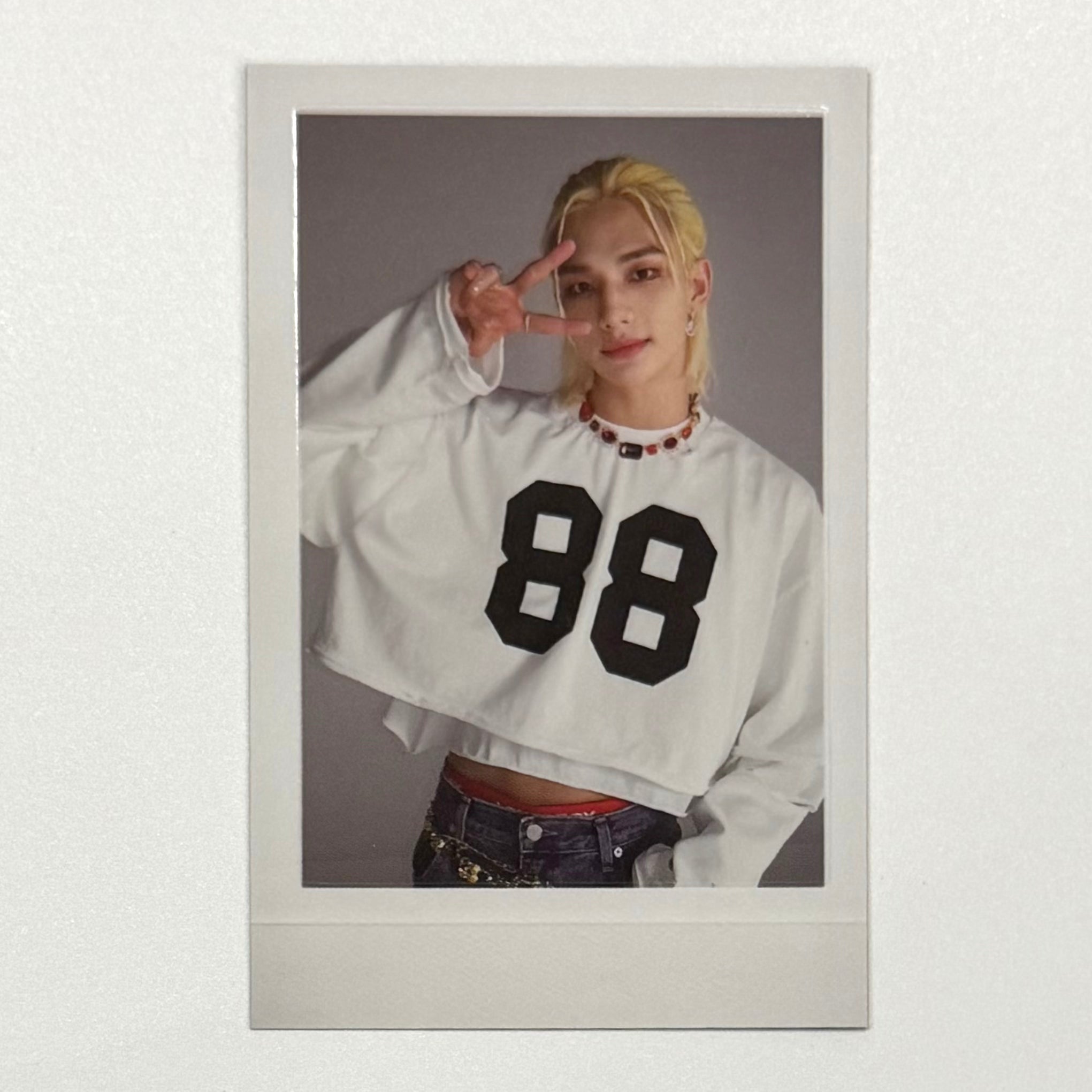 HYUNJIN (STRAY KIDS) - MAXIDENT ALBUM POLAROID PHOTOCARD