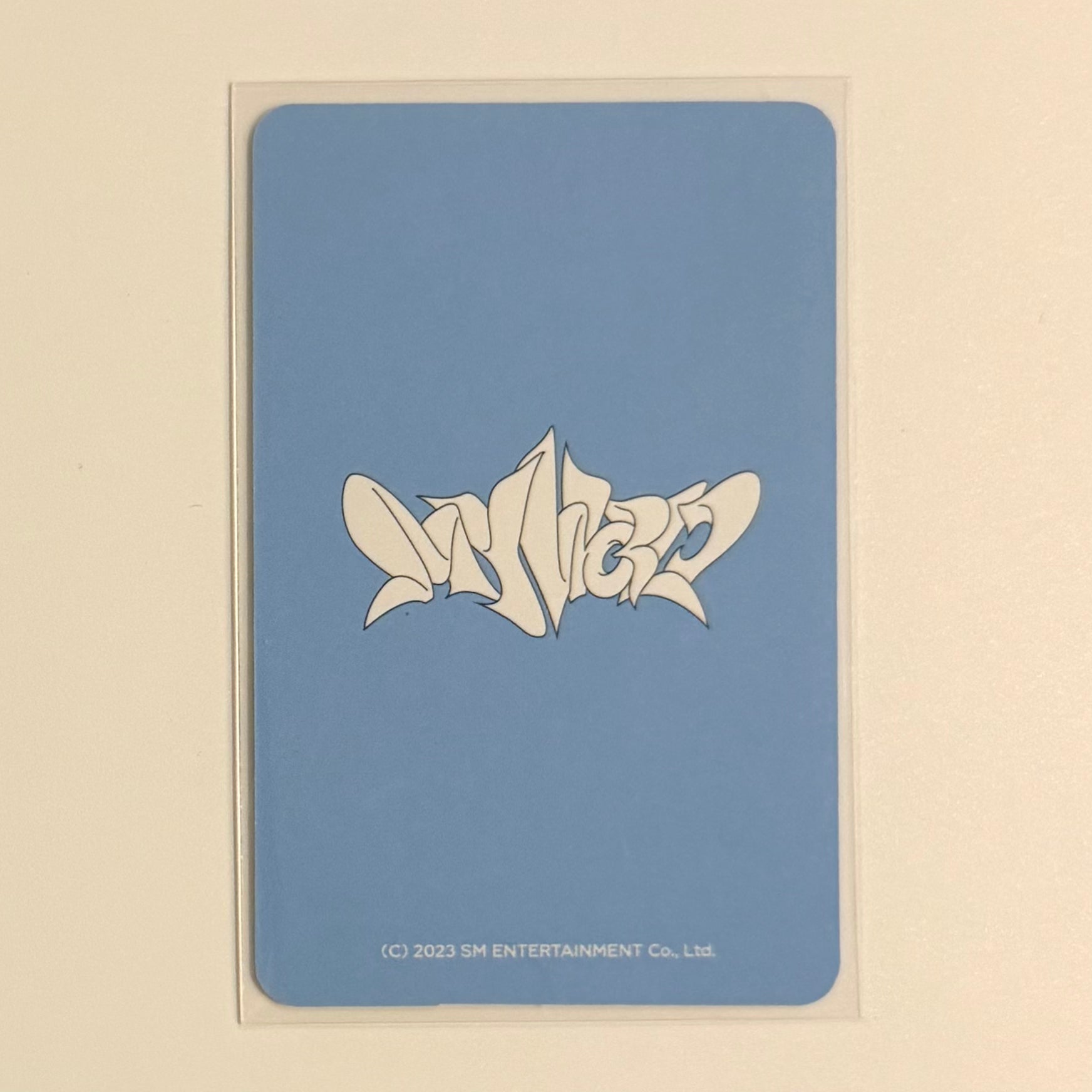 NINGNING (AESPA) - MY WORLD TRADING ID CARD PHOTOCARD