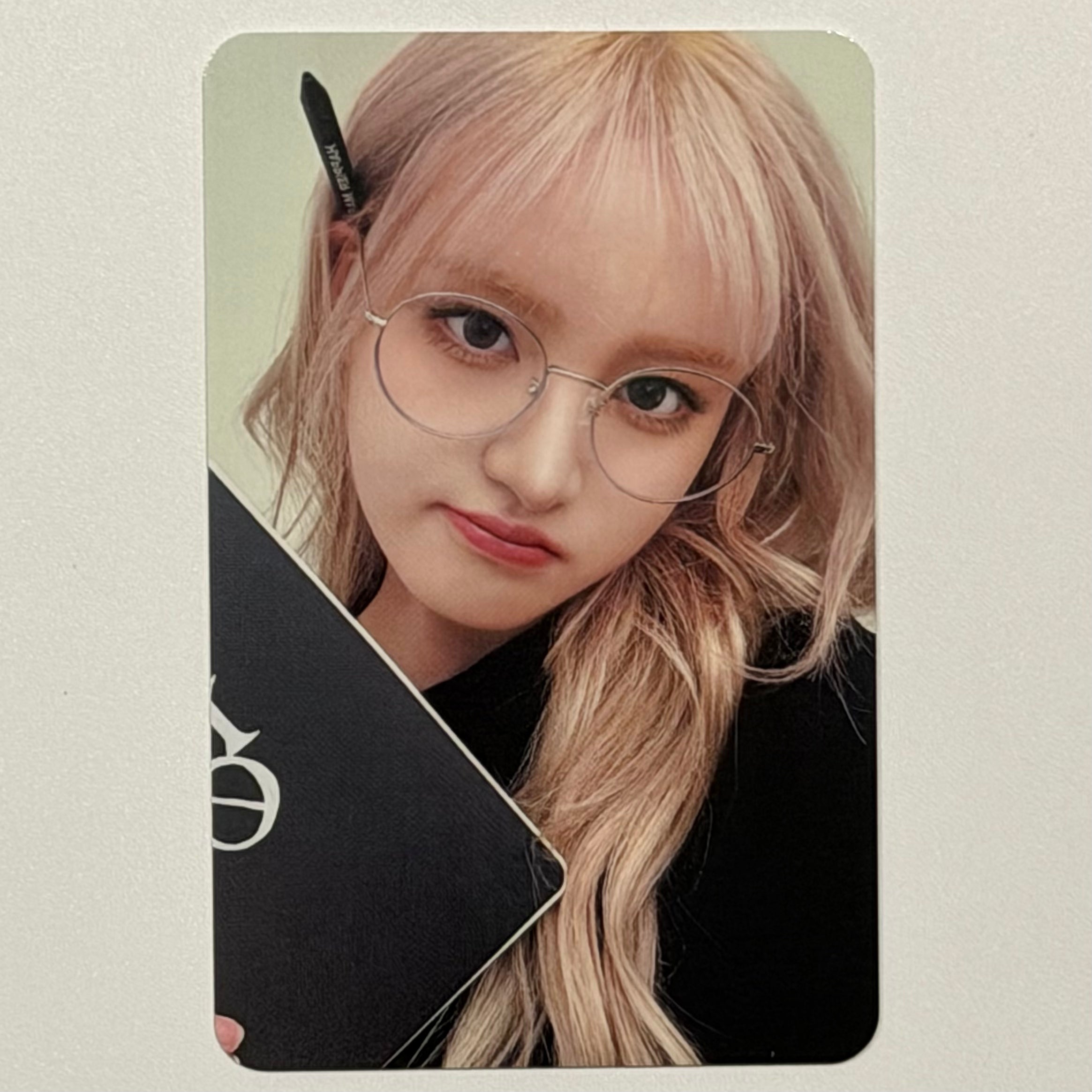 LIZ (IVE) - I'VE MINE BADDIE WITHMUU WM FANSIGN POB PHOTOCARD