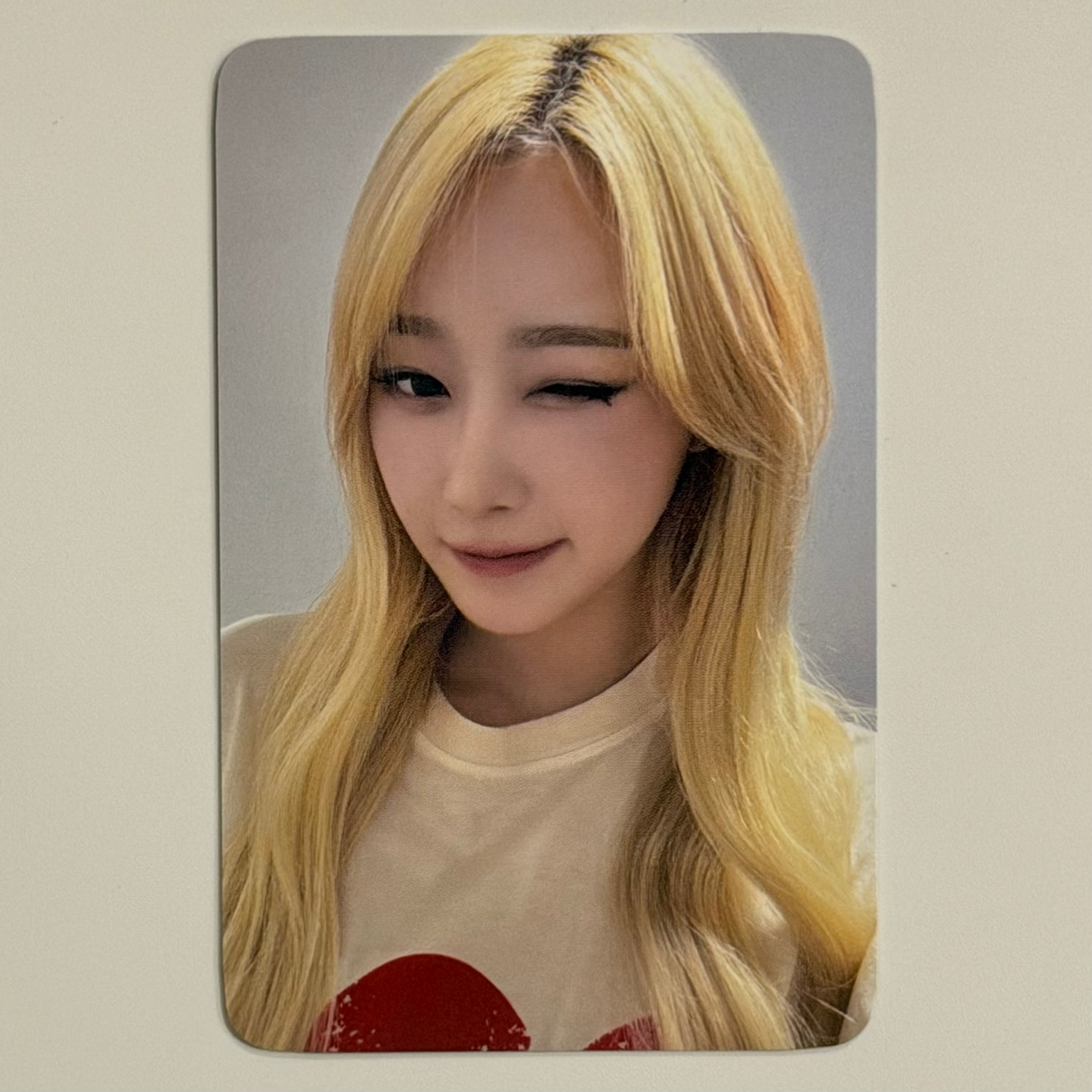 GISELLE (AESPA) - ARMAGEDDON EVERLINE FANSIGN POB PHOTOCARD