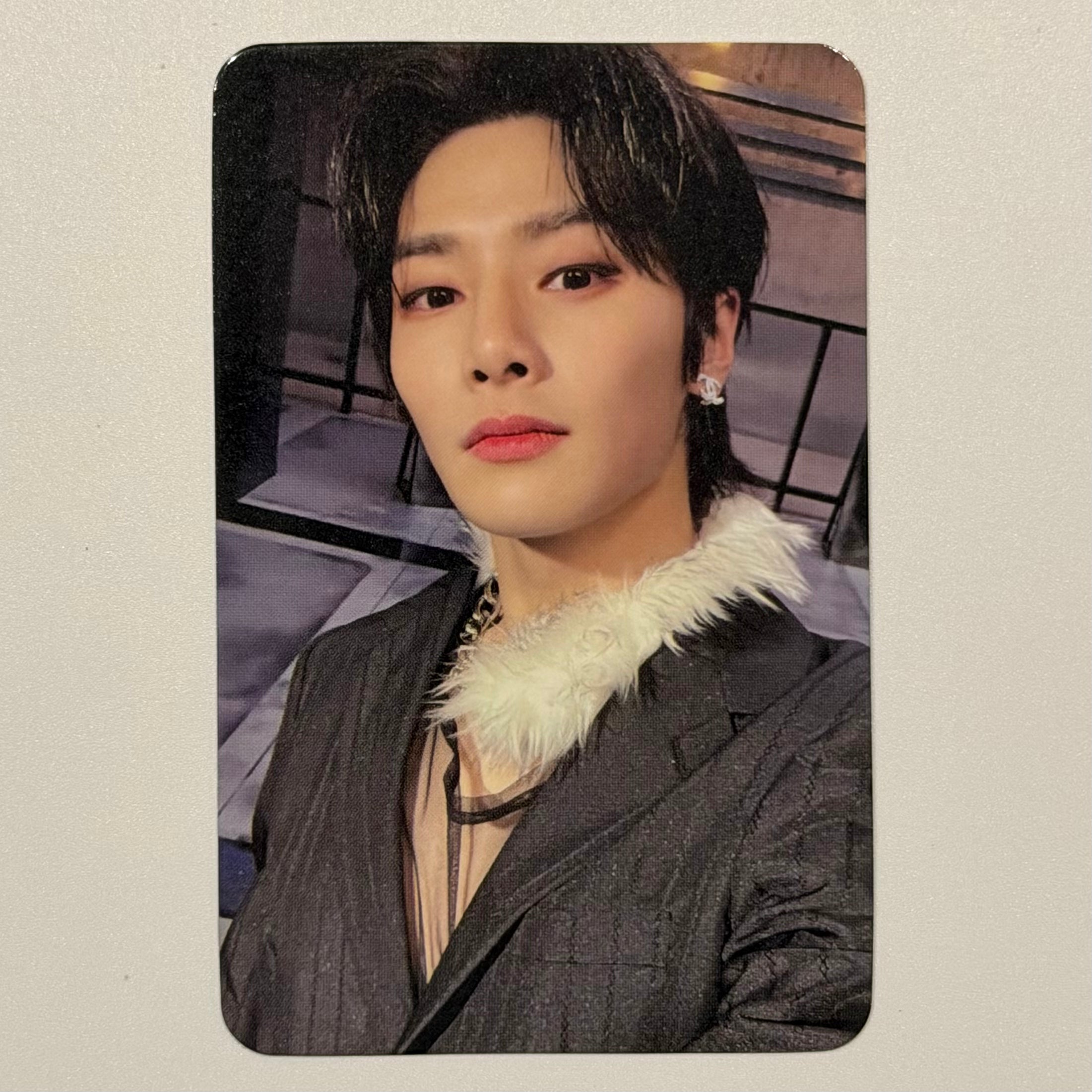 IN (STRAY KIDS) - ODDINARY MYMUSICTASTE MMT FANSIGN POB PHOTOCARD
