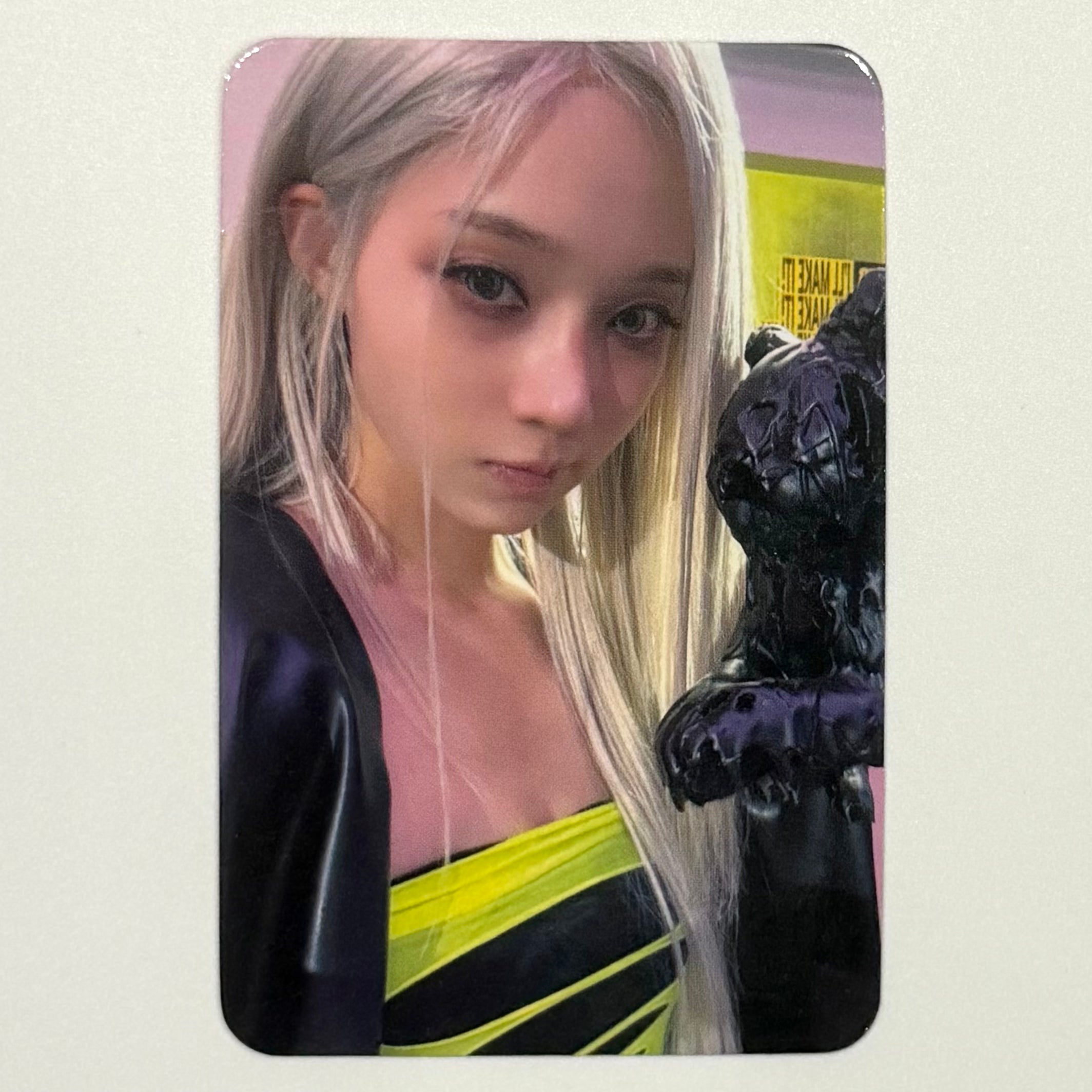 WINTER (AESPA) - LEMONADE SOUNDWAVE LUCKY DRAW PHOTOCARD