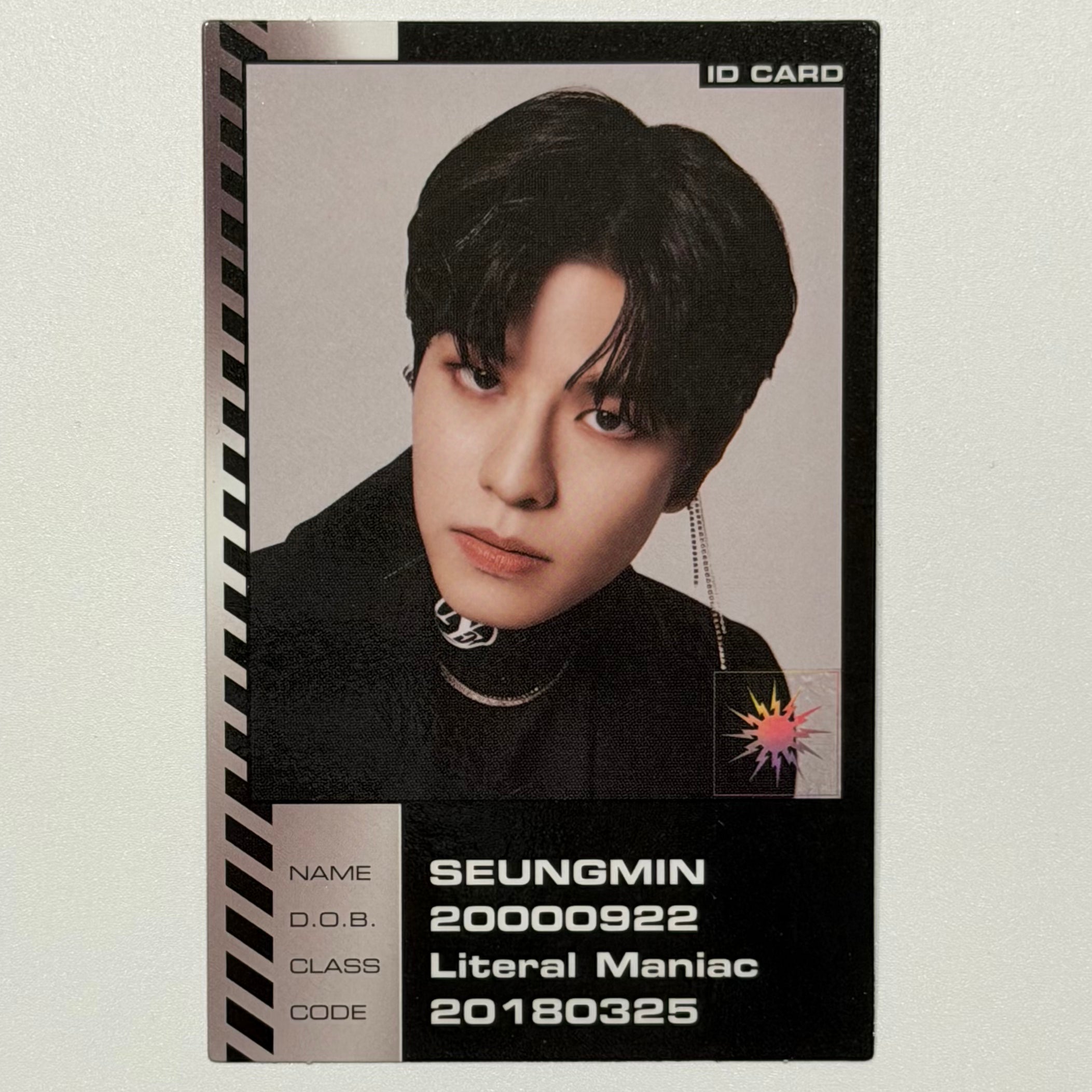 SEUNGMIN (STRAY KIDS) - ODDINARY ALBUM PHOTOCARD