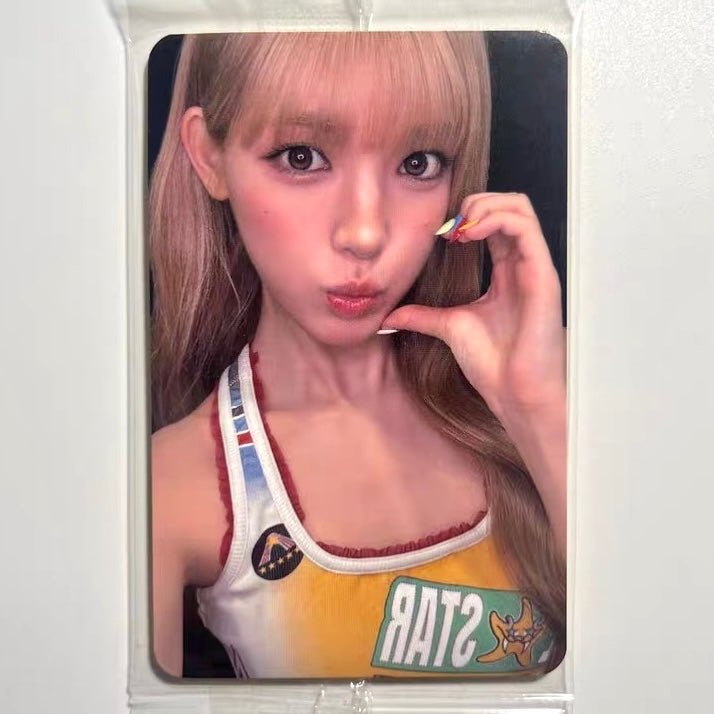 YUHA (Hearts2Hearts h2h) - LEMON TANG KTOWN4U FANSIGN POB PHOTOCARD