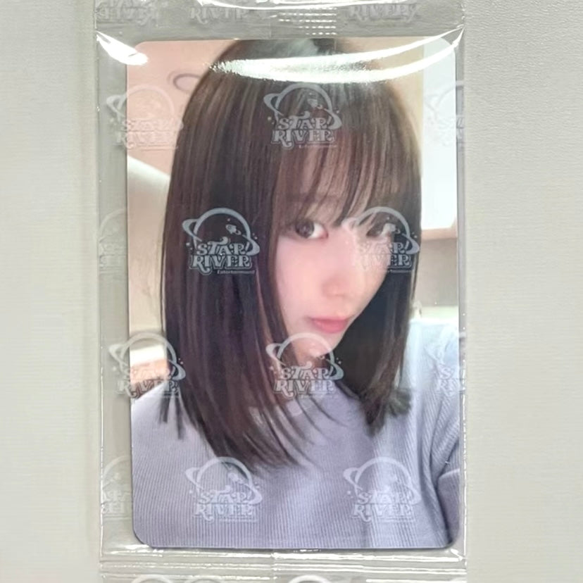 GISELLE (AESPA) - DIRTY WORK STAR RIVER FANSIGN POB PHOTOCARD
