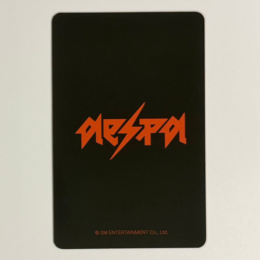 WINTER (AESPA) - RICH MAN EVERLINE FANSIGN POB PHOTOCARD