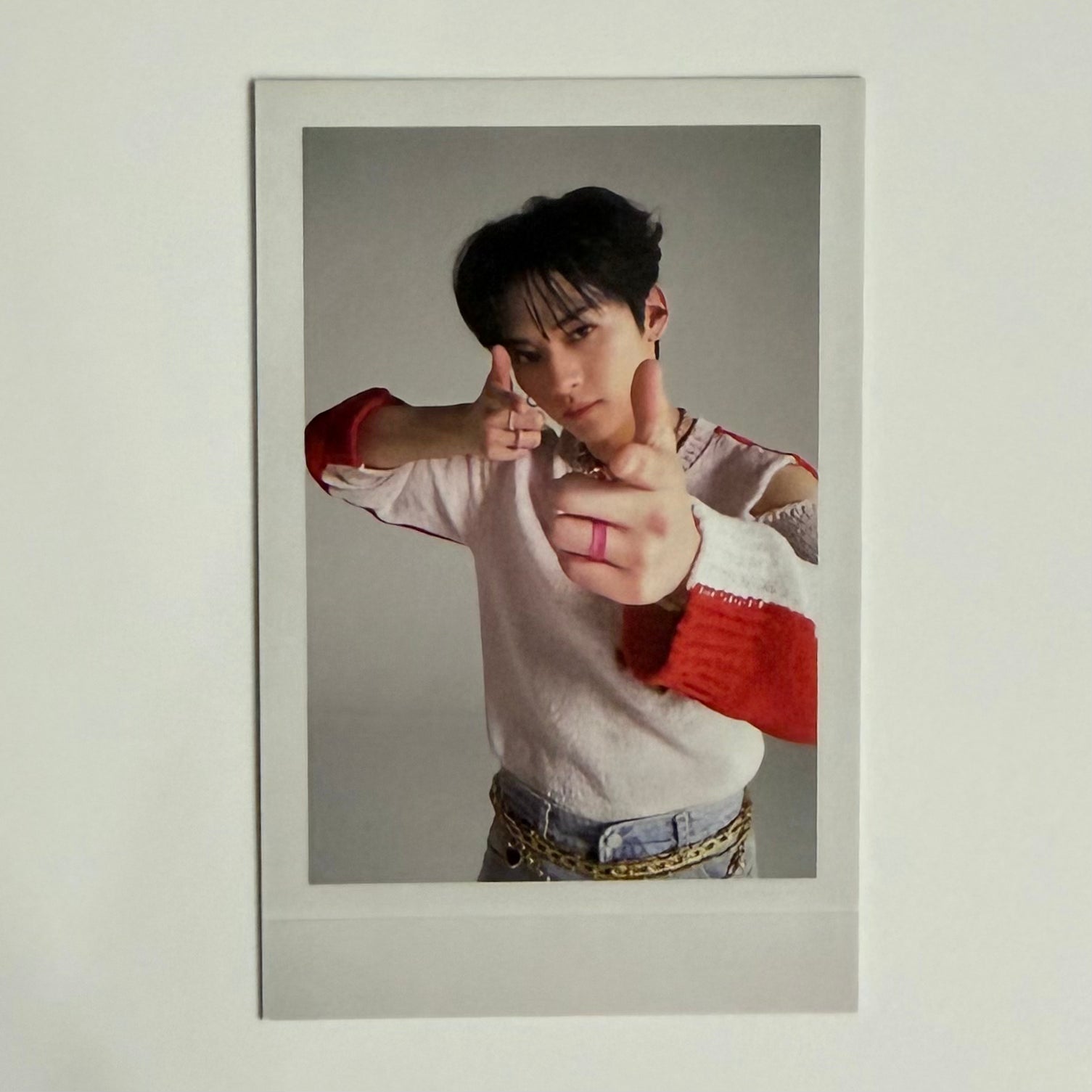 LEE KNOW (STRAY KIDS) - MAXIDENT ALBUM POLAROID PHOTOCARD
