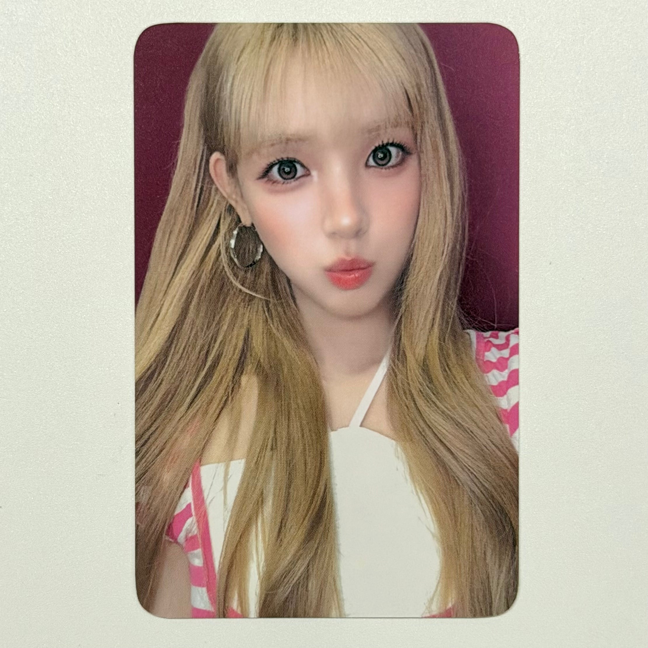 YUHA (Hearts2Hearts h2h) - LEMON TANG SOUNDWAVE SW FANSIGN POB PHOTOCARD