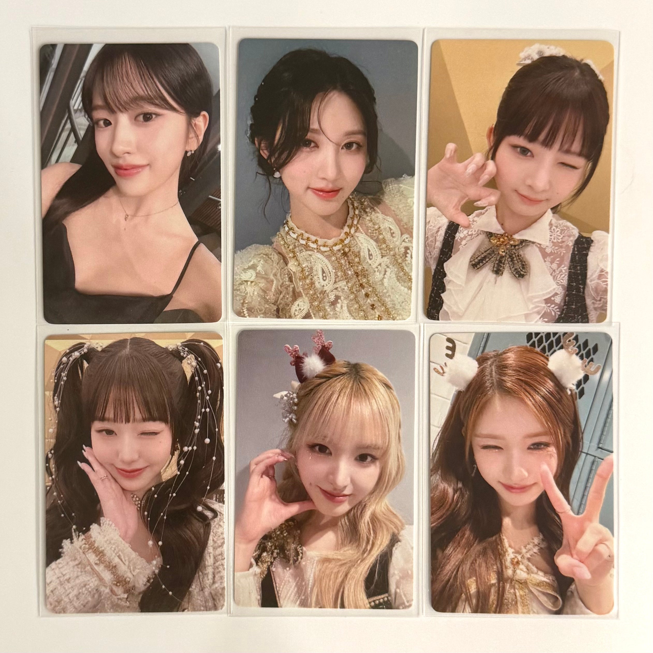 IVE - I'VE MINE BADDIE YIZHIYU YZY FANSIGN POB PHOTOCARD