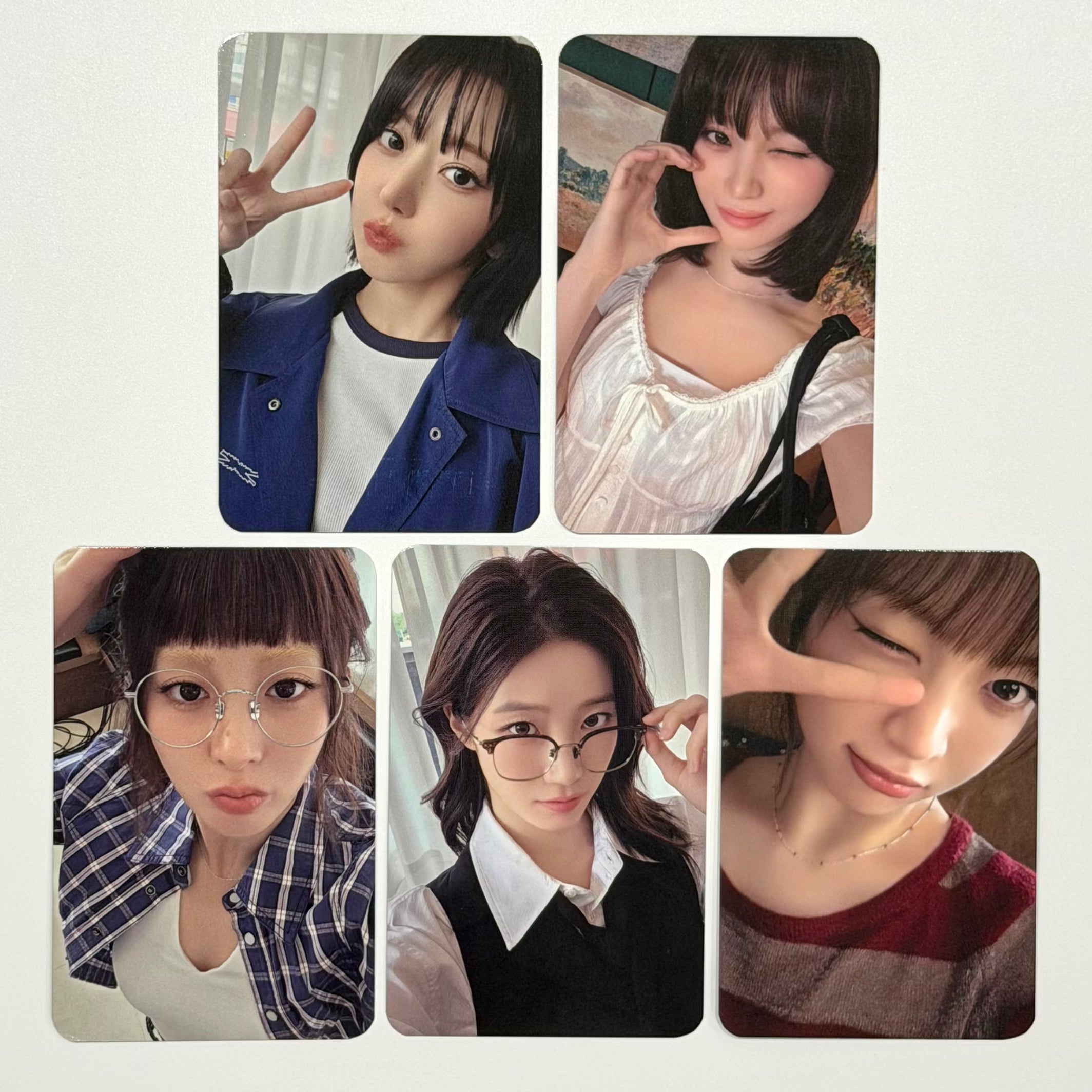 LE SSERAFIM LESSERAFIM „SPAGHETTI“ FANPLEE POB PHOTOCARD