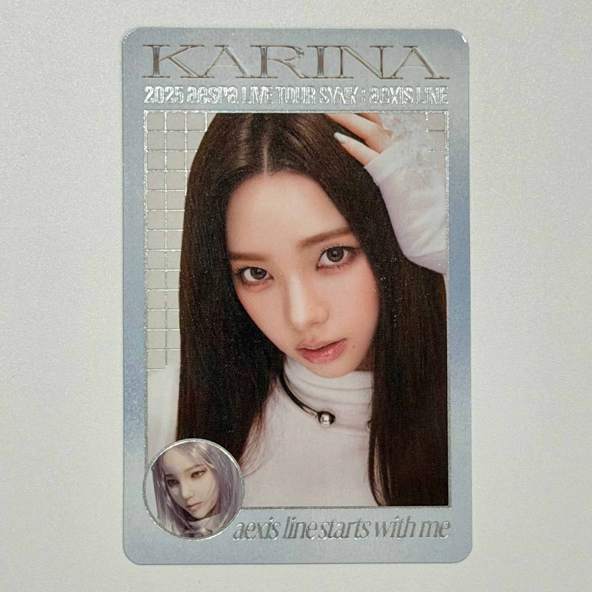 KARINA (AESPA) - SYNK : aeXIS LINE TRADING CARD PHOTOCARD