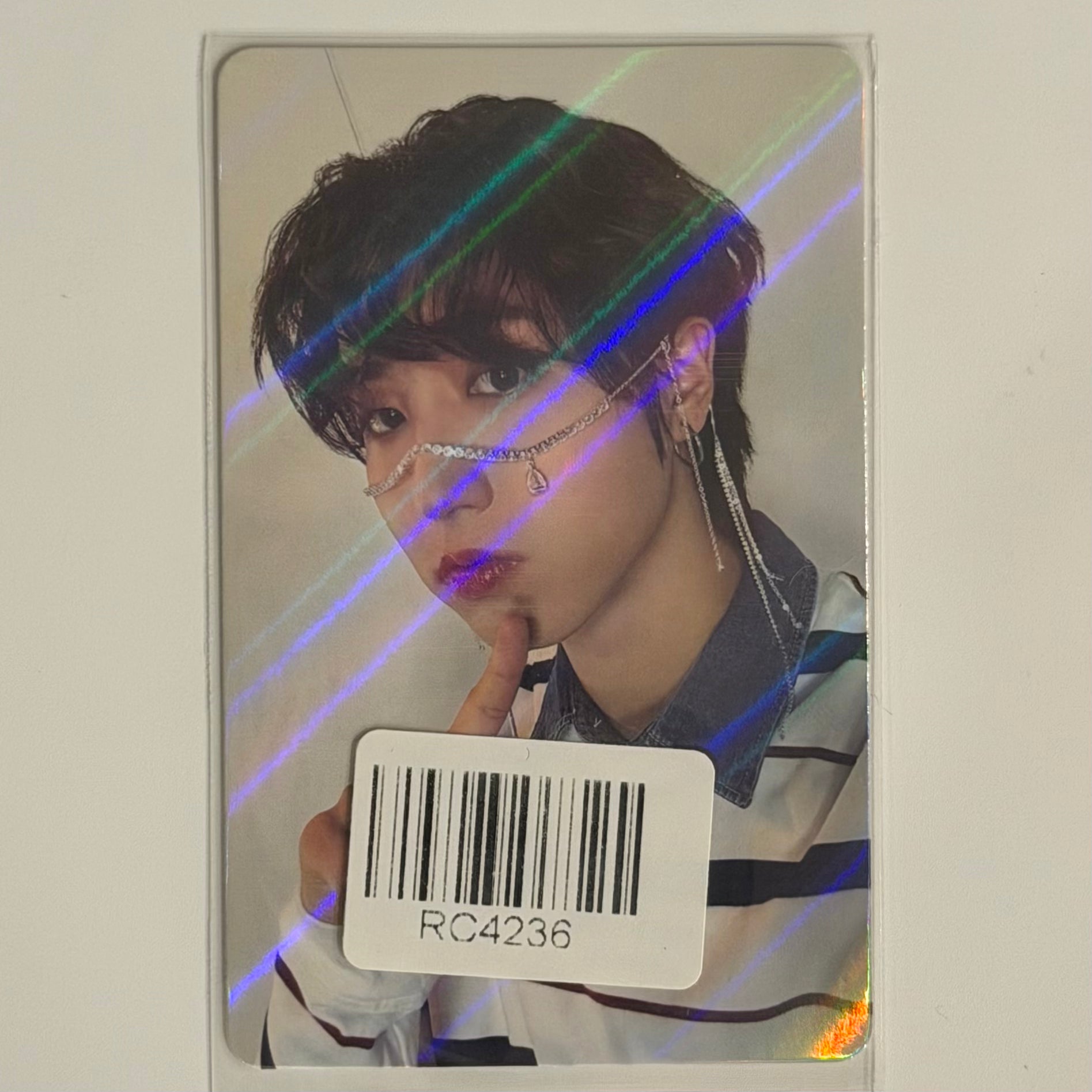 HAN (STRAY KIDS) - 樂-STAR ROCK STAR KMSTATION SHANGHAI FANSIGN POB PHOTOCARD