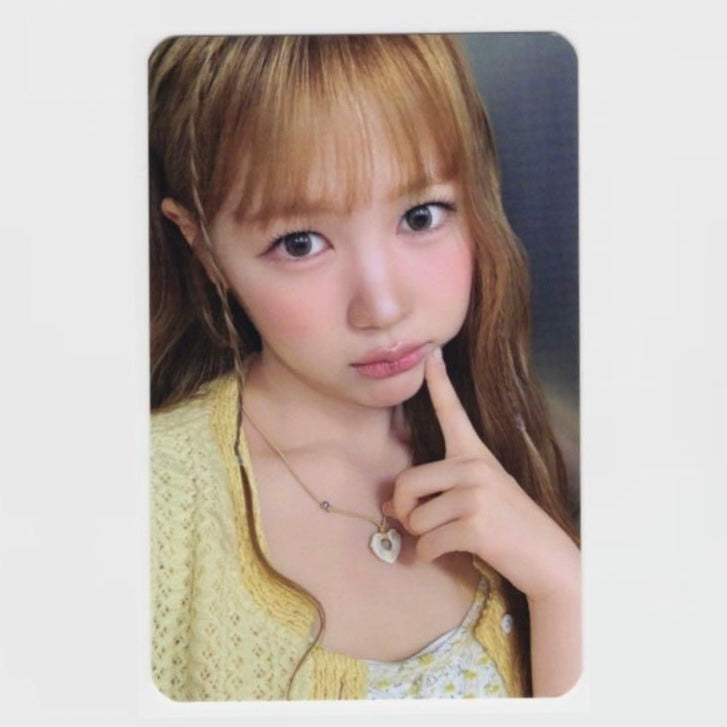 YEON (Hearts2Hearts h2h) - LEMON TANG MAKESTAR LUCKY DRAW LD POB PHOTOCARD