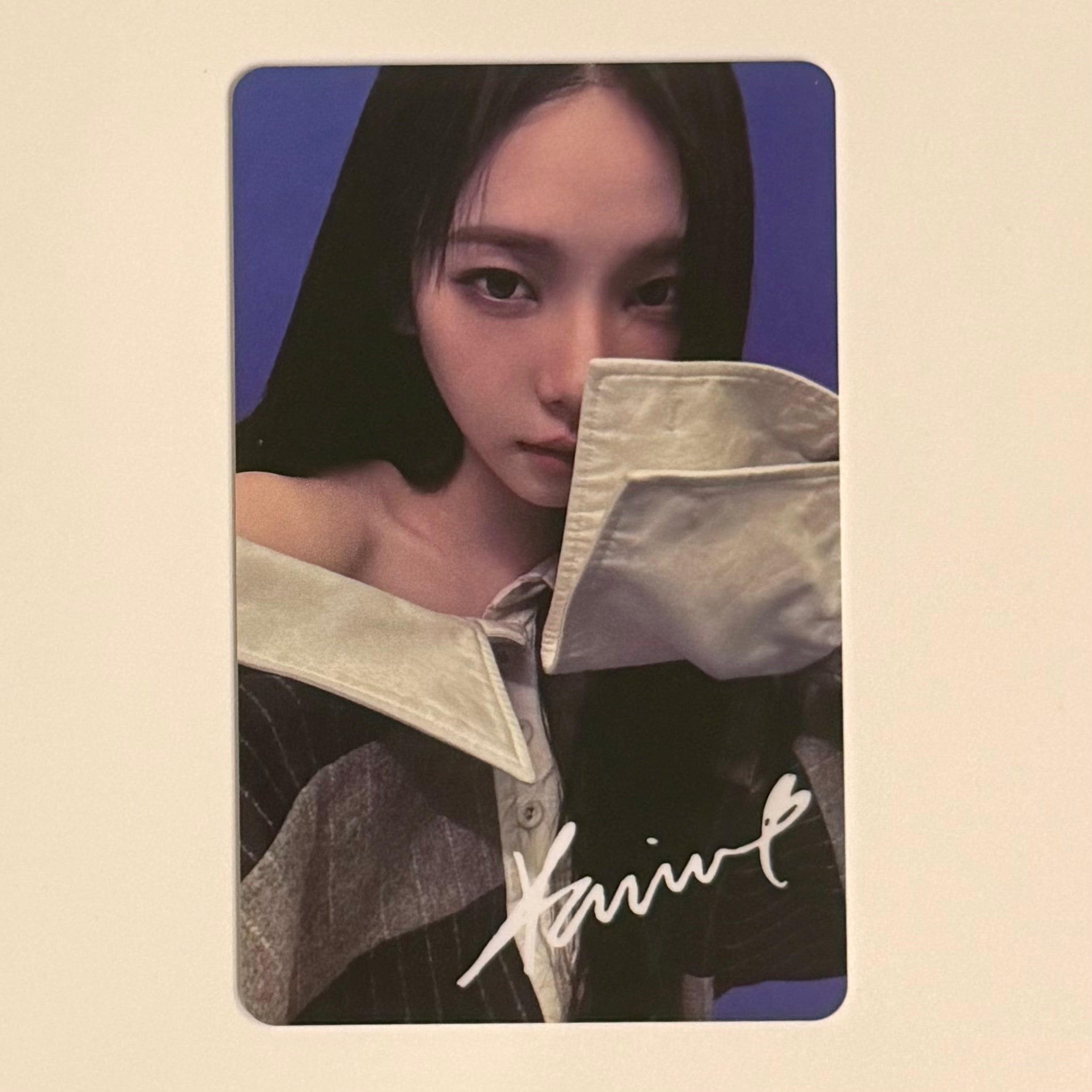 KARINA (AESPA) - CHIC MEGAZINE OFFCIAL PHOTOCARD