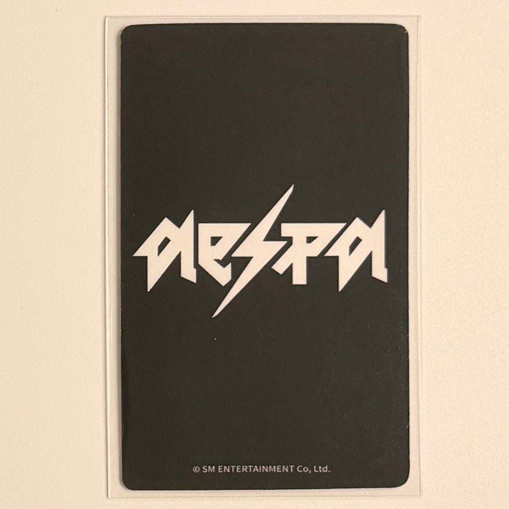 KARINA (AESPA) - RICH MAN JUMP UP LUCKY DRAW LD POB PHOTOCARD