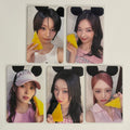 ITZY - GIRLS WILL BE GIRLS GWBG MAKESTAR ONLINE FANSIGN 4 POB PHOTOCARD (CHEESE VER)