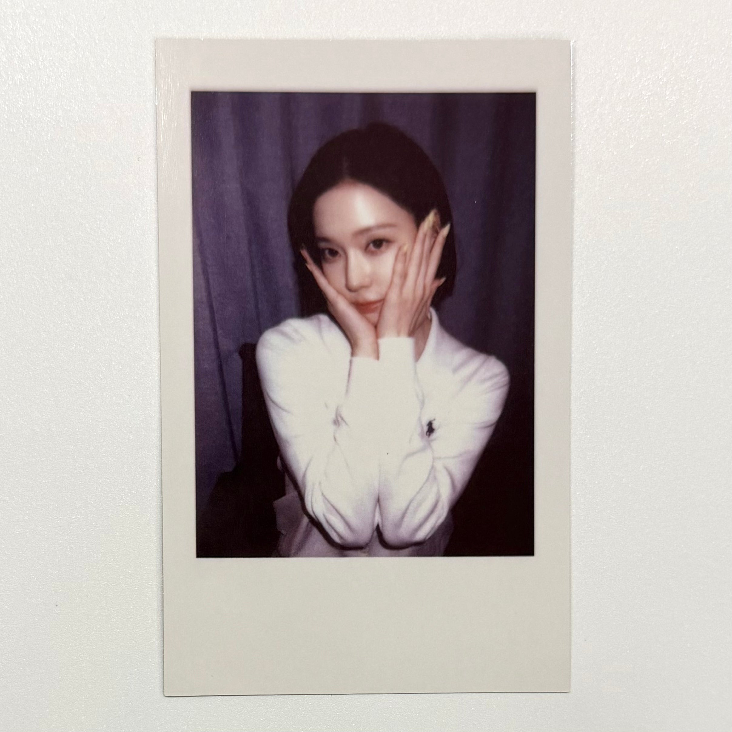 WINTER (AESPA) - RICH MAN KMSTATION FANSIGN POB PHOTOCARD