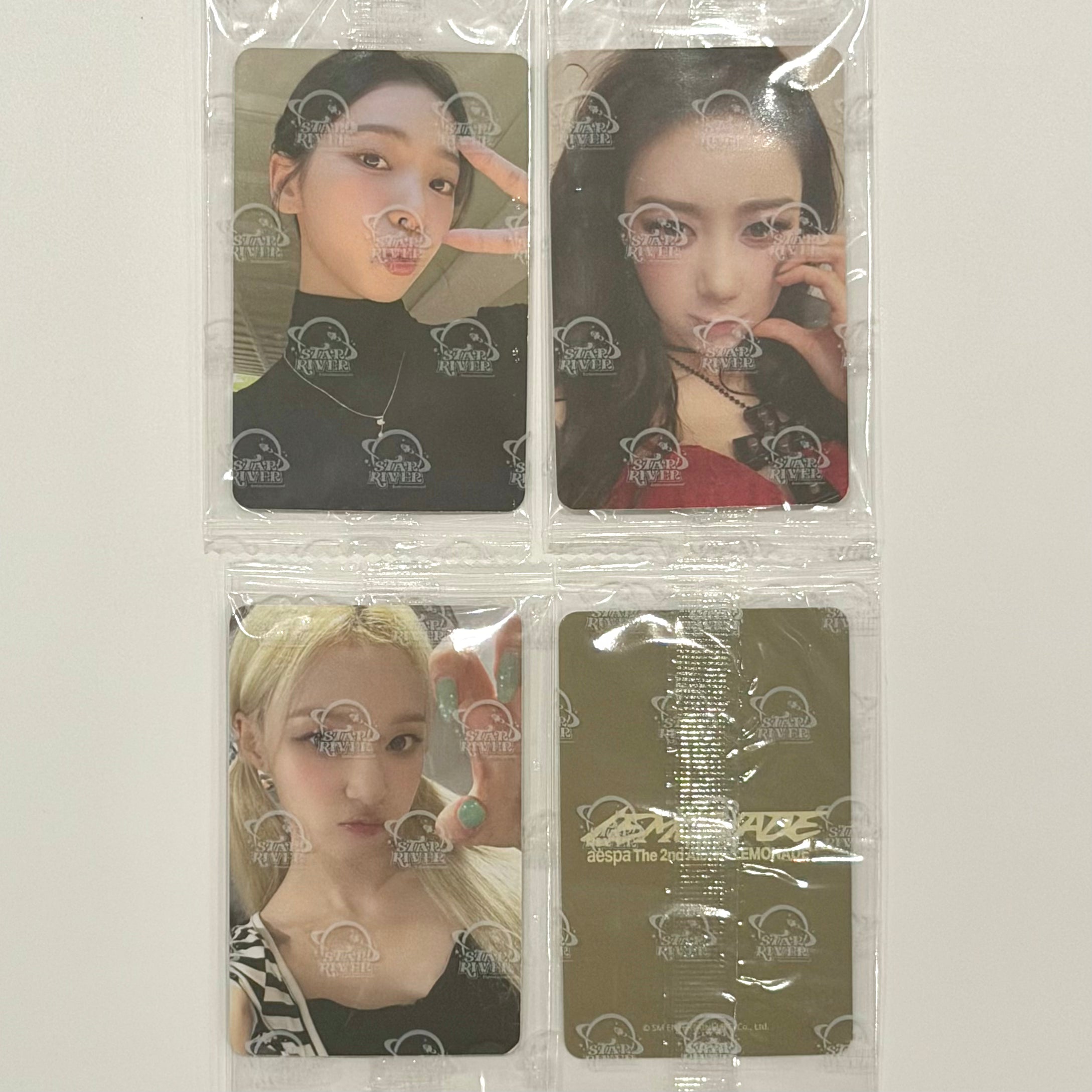 AESPA - LEMONADE APPLE MUSIC LD LUCKY DRAW POB PHOTOCARD