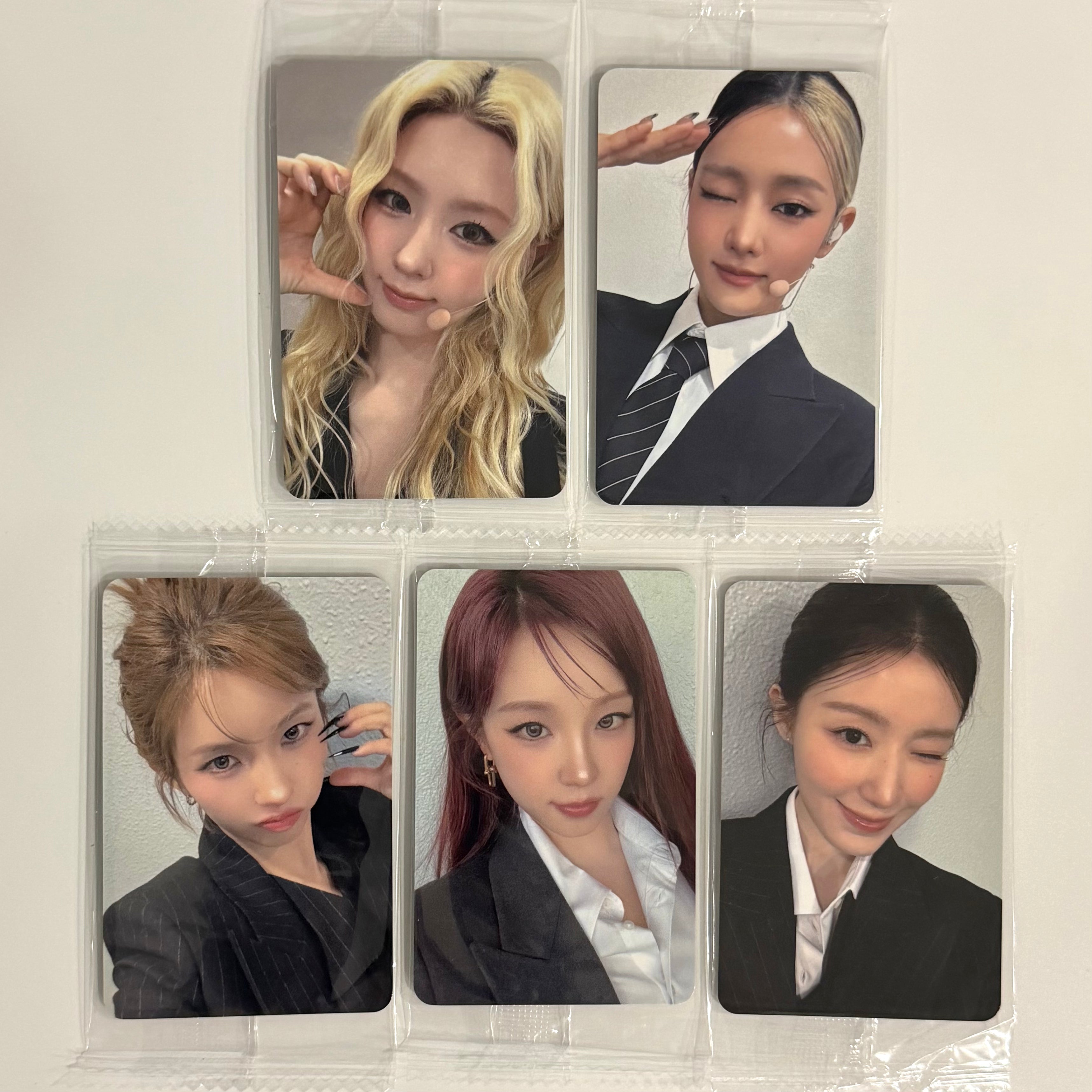 idle - WE MADE KTOWN4U ONLINE FANSIGN POB PHOTOCARD