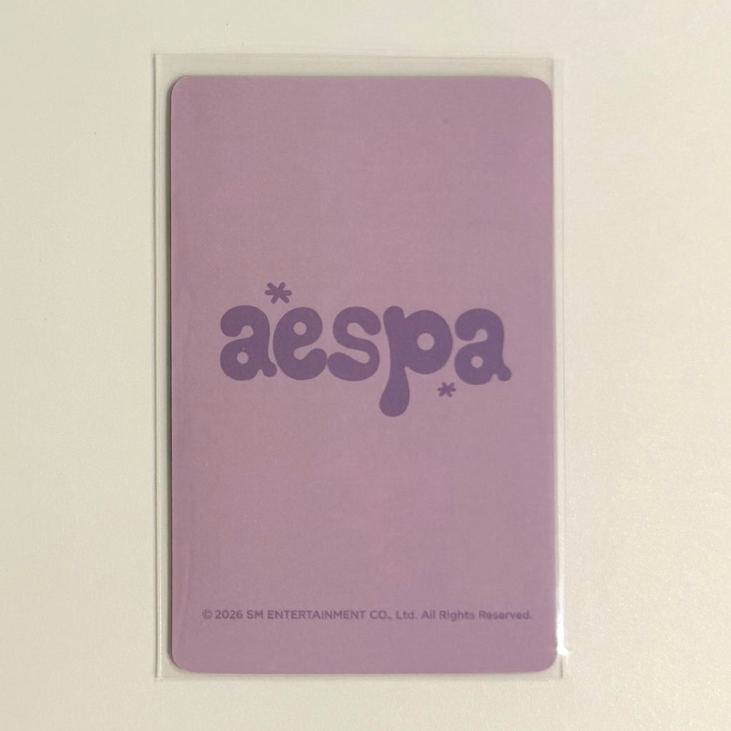 WINTER (AESPA) - SHANGHAI STARLIGHT DEBUT PHOTOCARD