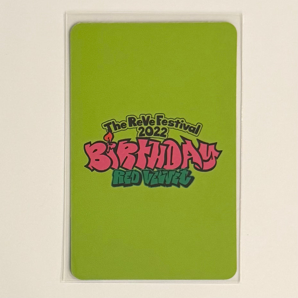 IRENE (RED VELVET) - BIRTHDAY SOUNDWAVE POB PHOTOCARD
