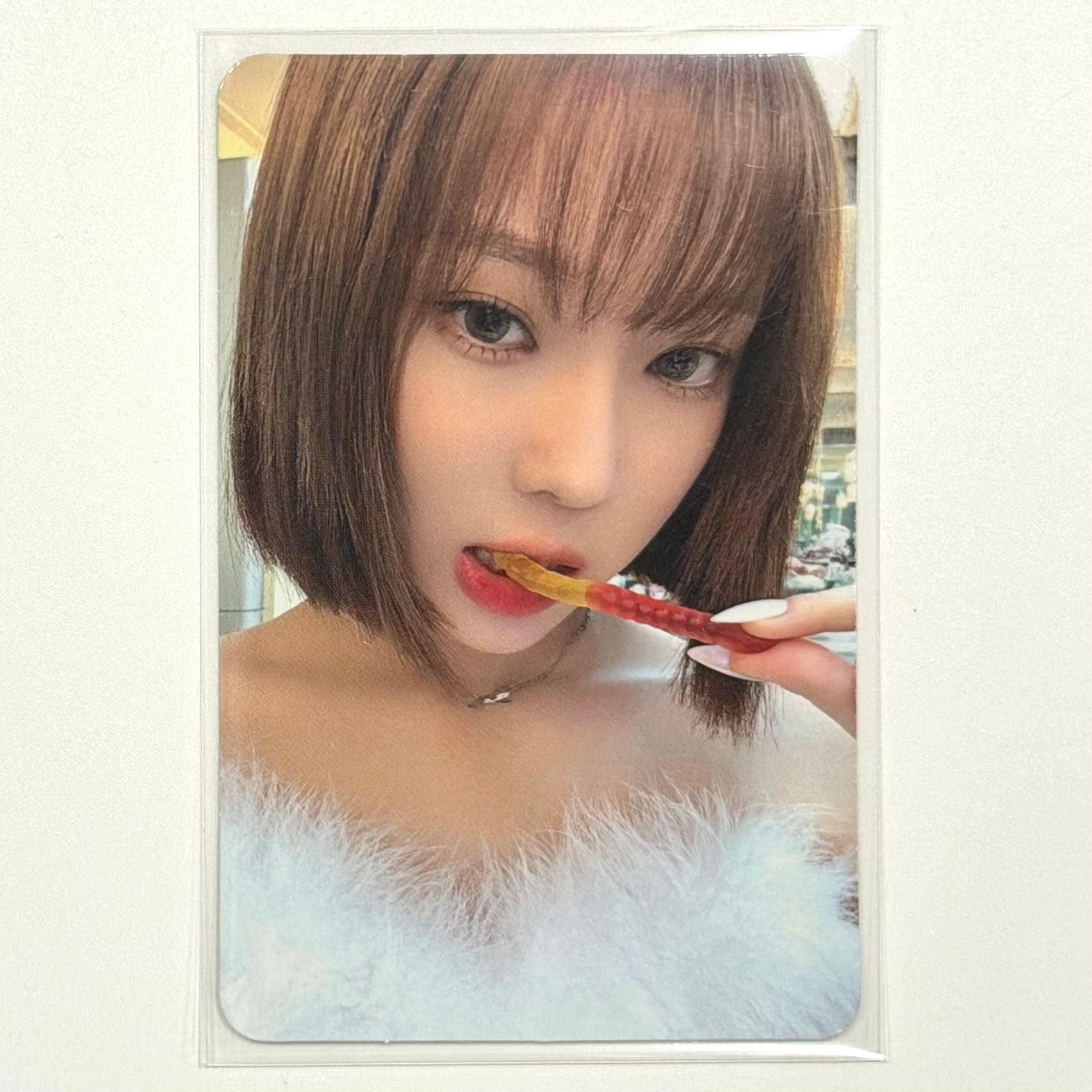 WINTER (AESPA) - PINK CHRISTMAS MD OFFIZIELLE TRADING PHOTOCARD