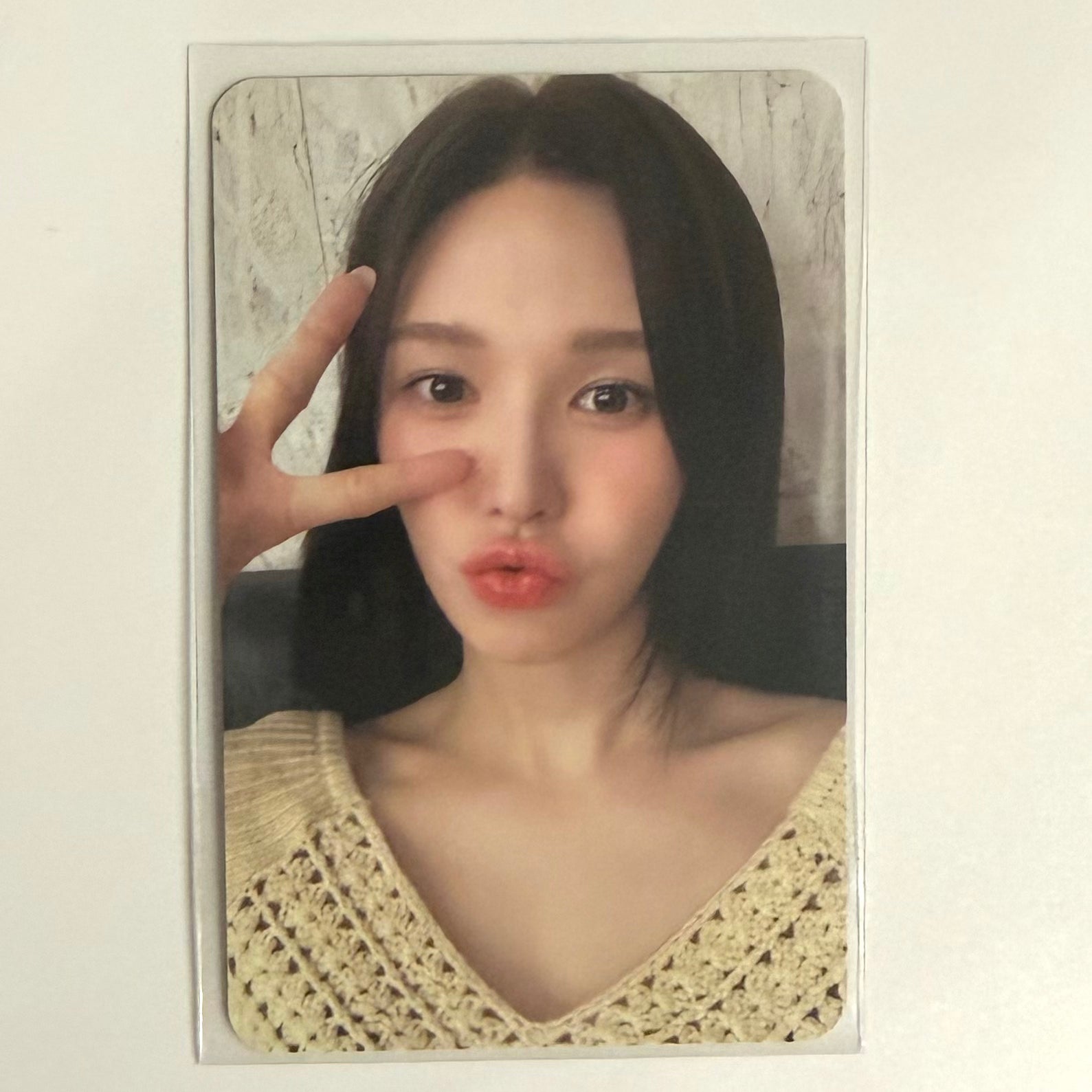 WENDY (RED VELVET) - CHILL KILL ALBUM PHOTOCARD (BAG VER)