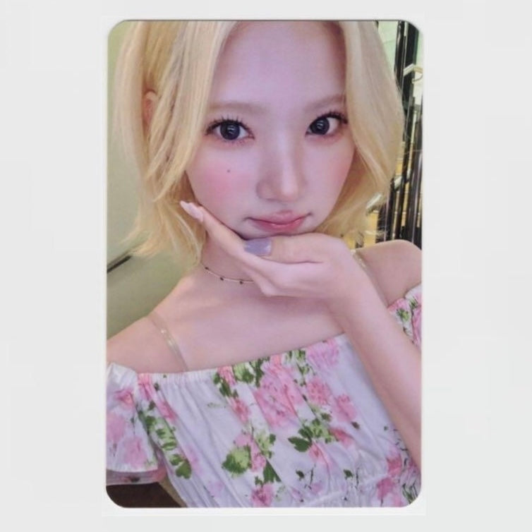 JIWOO (Hearts2Hearts h2h) - LEMON TANG MAKESTAR LUCKY DRAW LD POB PHOTOCARD