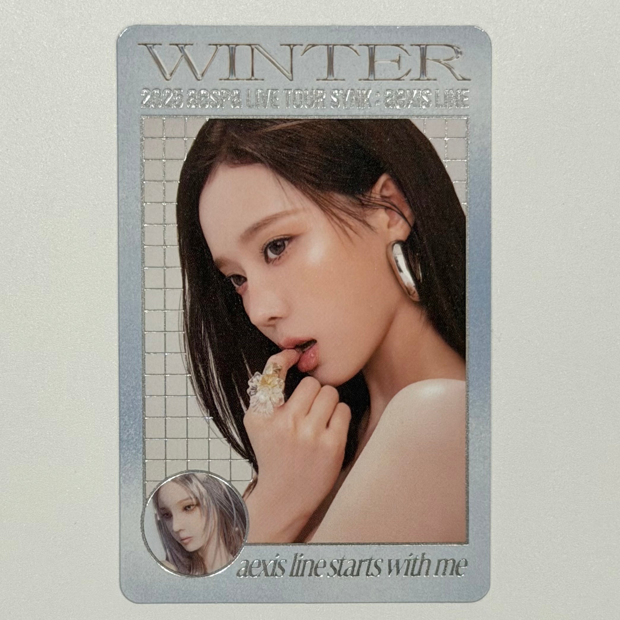 WINTER (AESPA) - SYNK : aeXIS LINE TRADING CARD PHOTOCARD