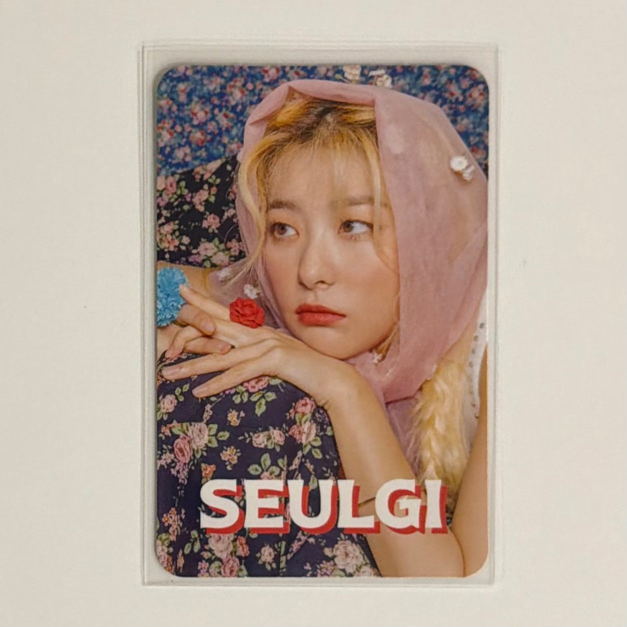 SEULGI (RED VELVET) -  SAPPY ALBUM PHOTOCARD