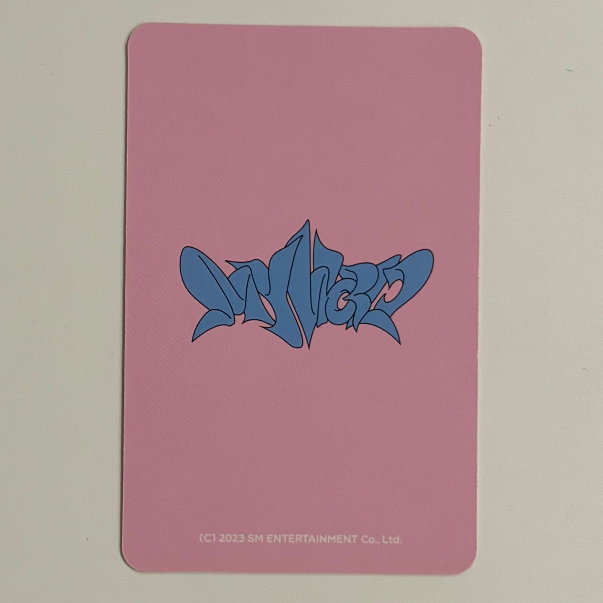NINGNING (AESPA) - MY WORLD TRADING ID CARD PHOTOCARD