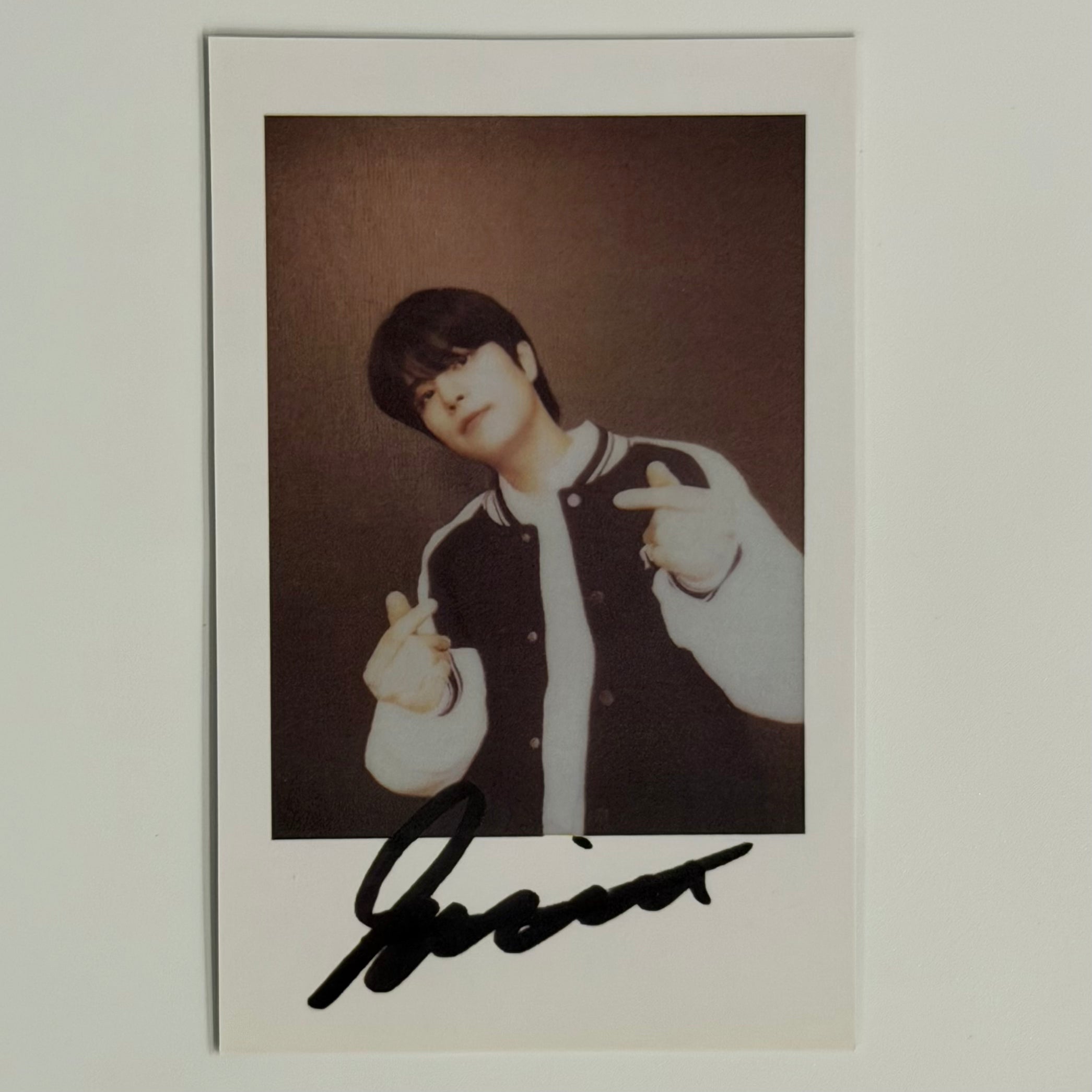 SEUNGMIN (STRAY KIDS) - 樂-STAR ROCK STAR KMSTATION SHANGHAI FANSIGN POB POLAROID PHOTOCARD