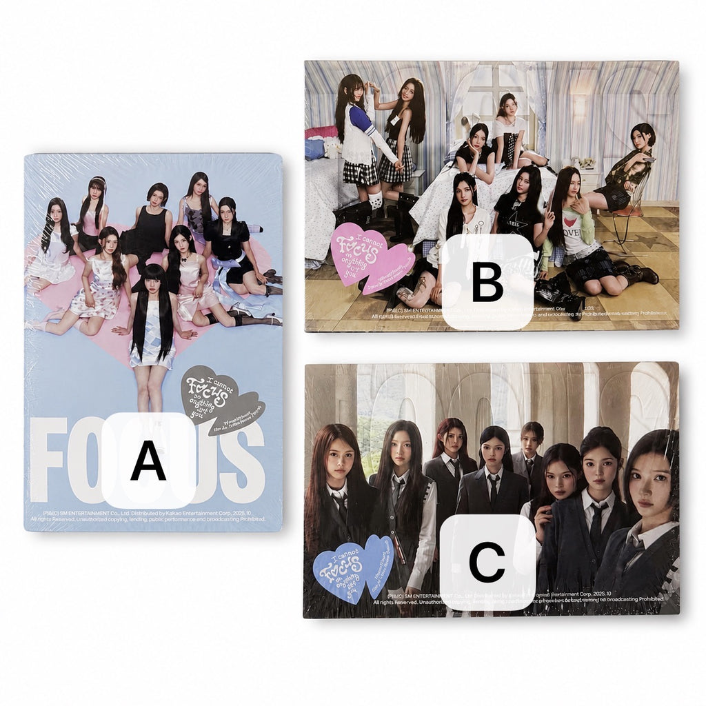 Hearts2Hearts - FOCUS [1st Mini Album - Photobook Ver.]
