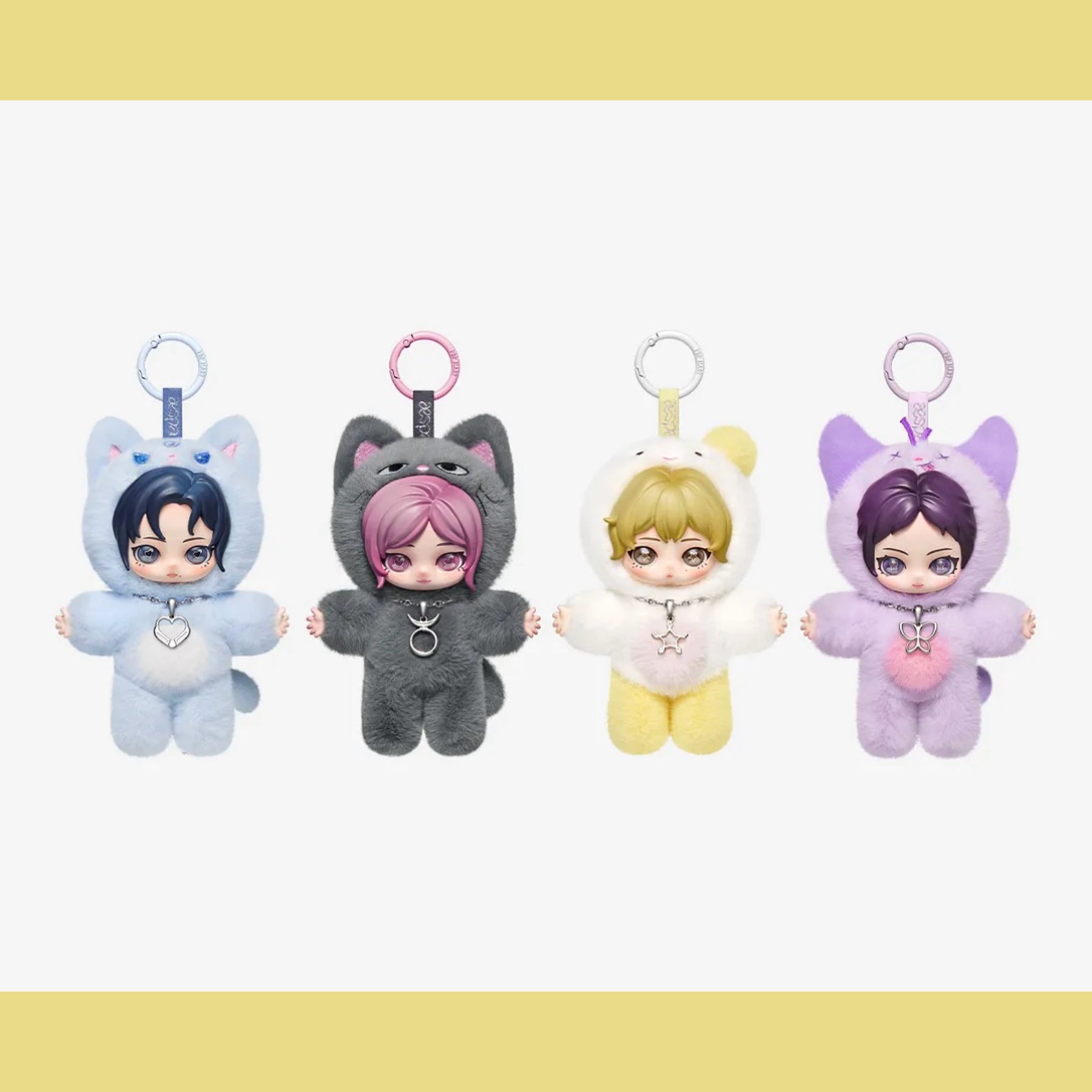 aespa Fluffy Club Series Vinyl Plush Doll Pendant