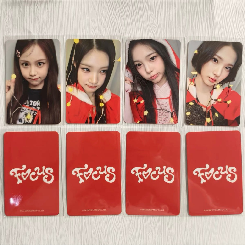 Hearts2Hearts h2h FOCUS MR MINIRECORD LUCKY DRAW POB PHOTOCARD (CHRISTMAS VER)
