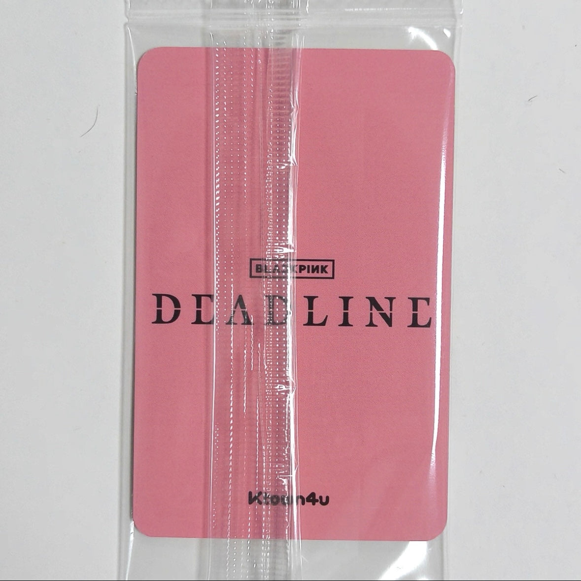 BLACKPINK DEADLINE KTOWN4U POB PHOTOCARD