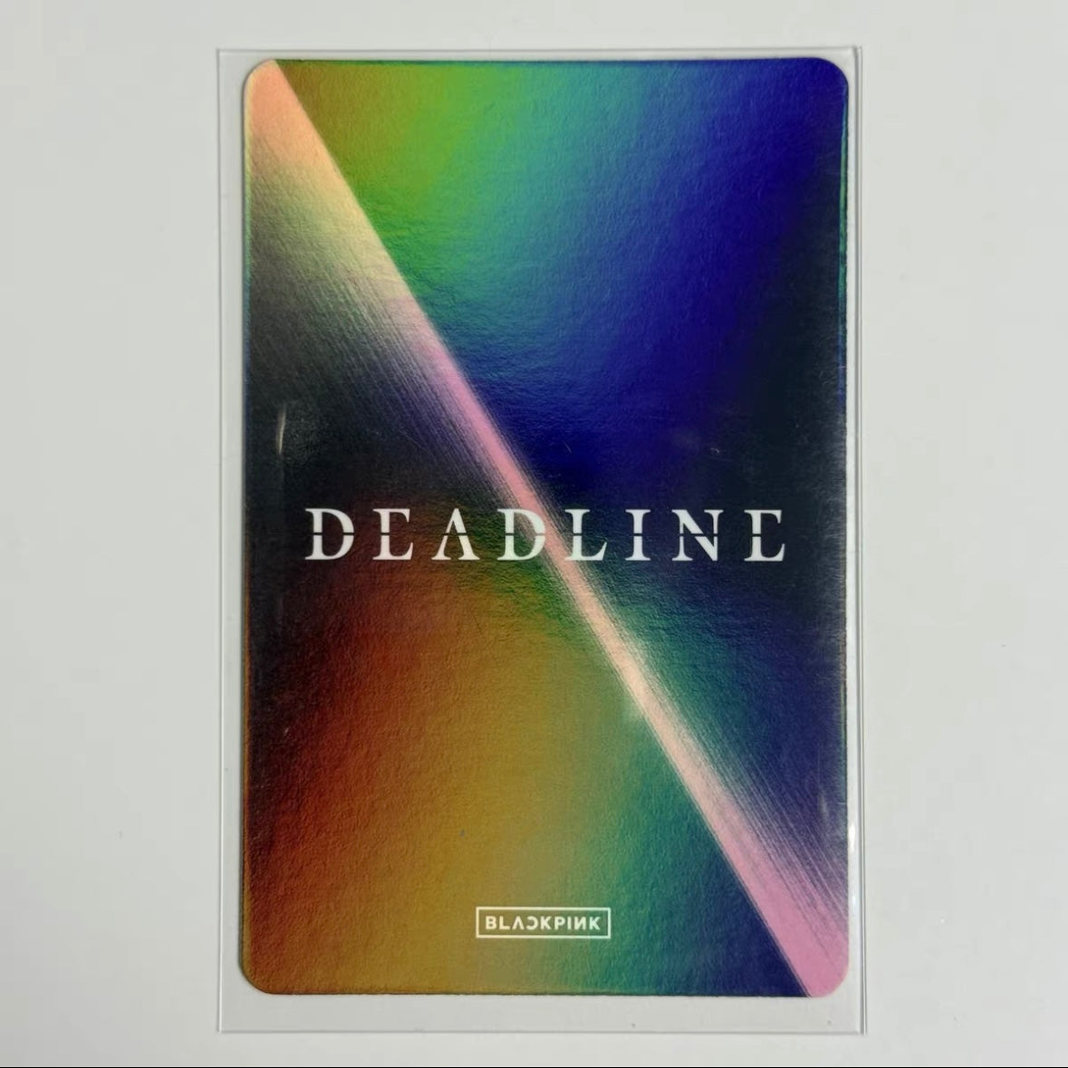 BLACKPINK DEADLINE Pre order benefit POB PHOTOCARD