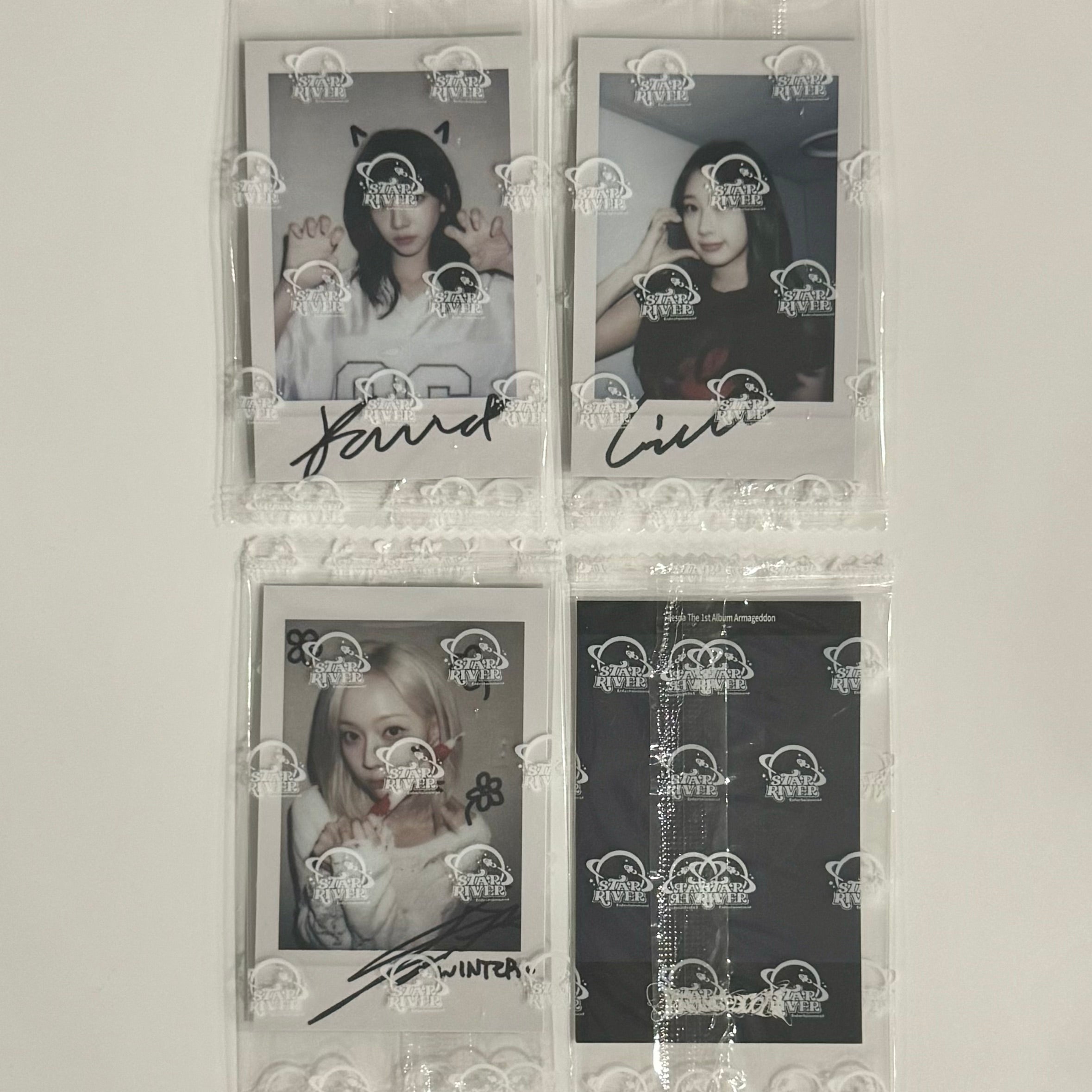 AESPA - Armageddon SR STAR RIVER POB PHOTOCARD