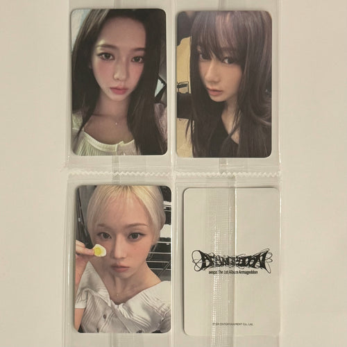AESPA - Armageddon K4 KTOWN4U FANSIGN POB PHOTOCARD