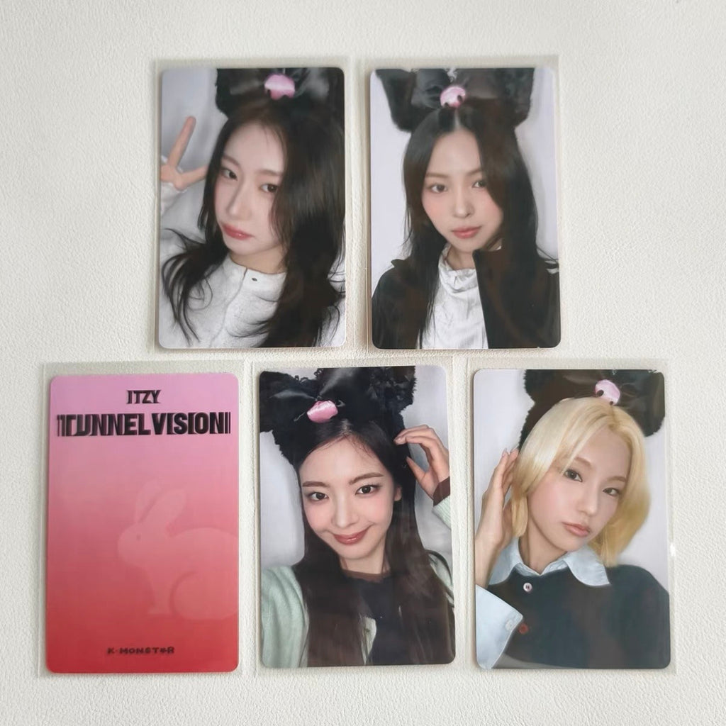 ITZY Tunnel Vision KMonster Offline Fansign POB Photocard (KUROMI Ver.)