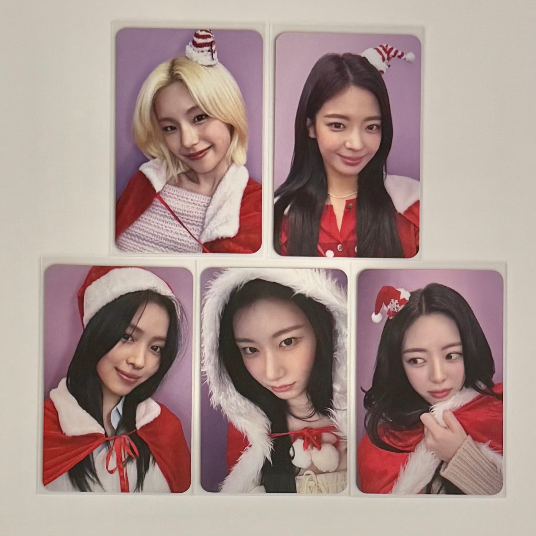 ITZY TUNNEL VISION MAKESTAR 8.0 Santa Claus/Christmas Ver. POB Photocard