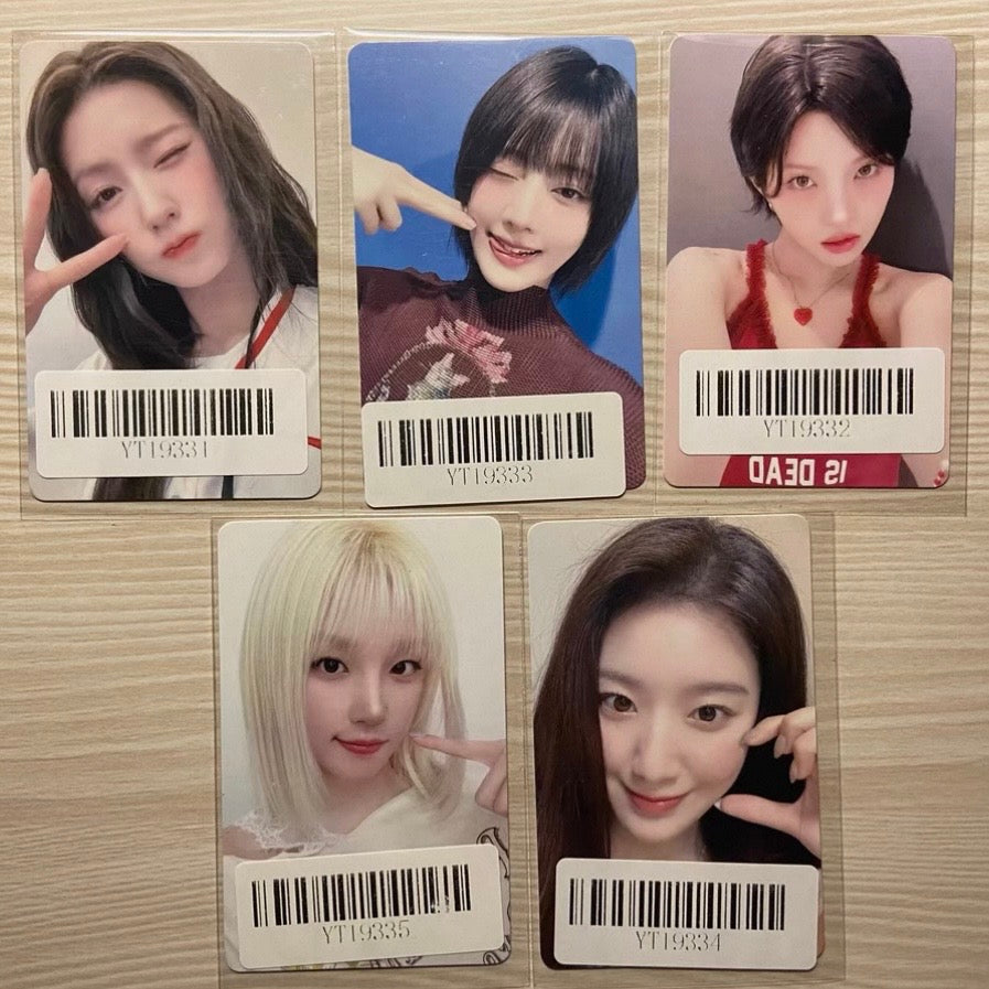 g-idle gidle We Are Kmstation FANSIGN FINAL ROUND POB Photocard