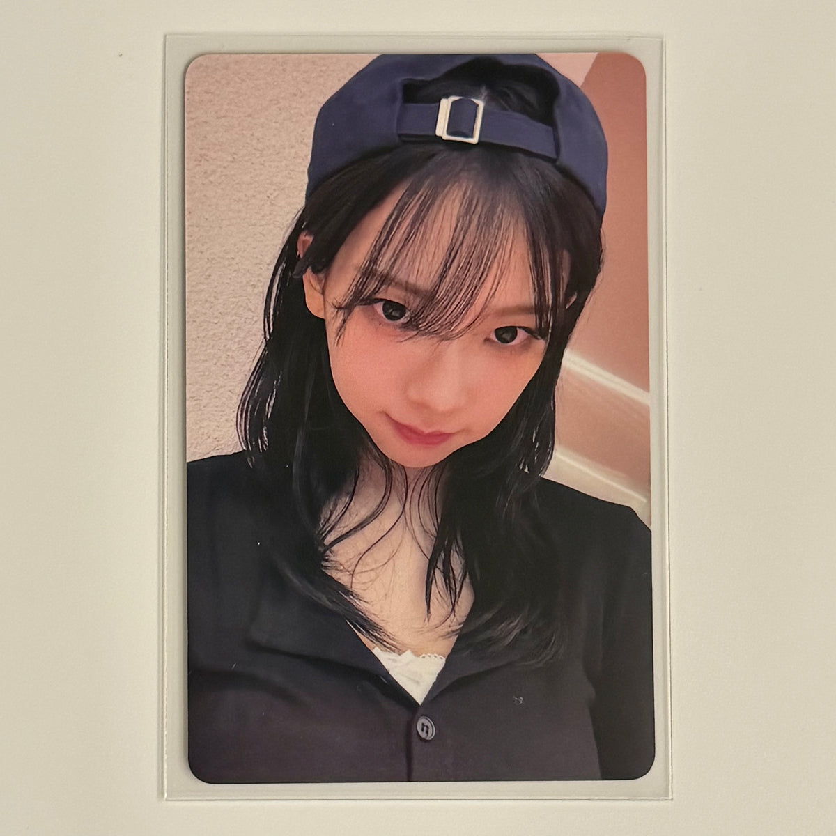 KARINA (AESPA) - WHIPLASH KMSTATION FANSIGN POB PHOTOCARD
