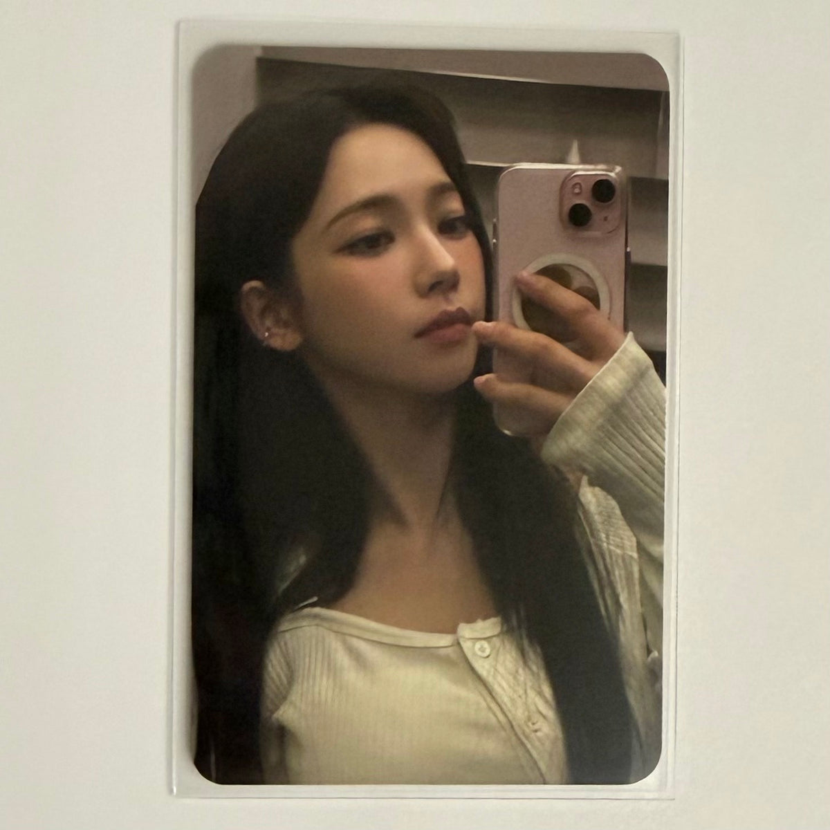 KARINA (AESPA) - ARMAGEDDON MAKESTAR FANSIGN POB PHOTOCARD
