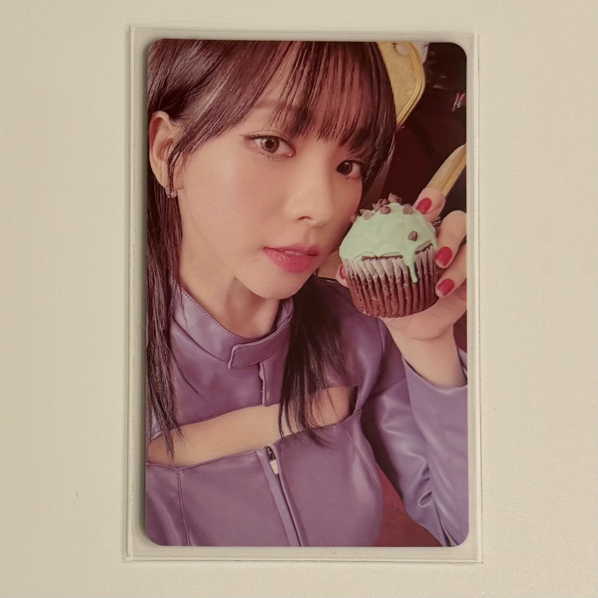 KARINA (AESPA) - ARMAGEDDON KMSTATION POB PHOTOCARD (POSTER VER)