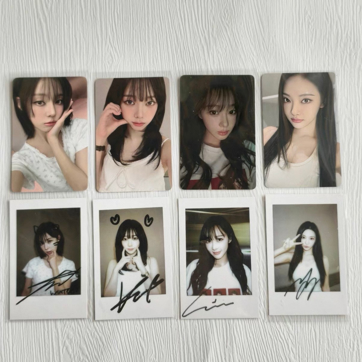 AESPA DIRTY WORK POPMERCH FANSIGN 3.0 POB PHOTOCARD
