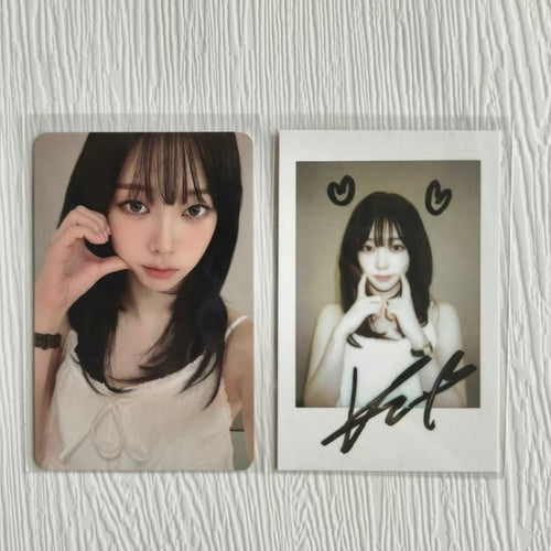 AESPA DIRTY WORK POPMERCH FANSIGN 3.0 POB PHOTOCARD